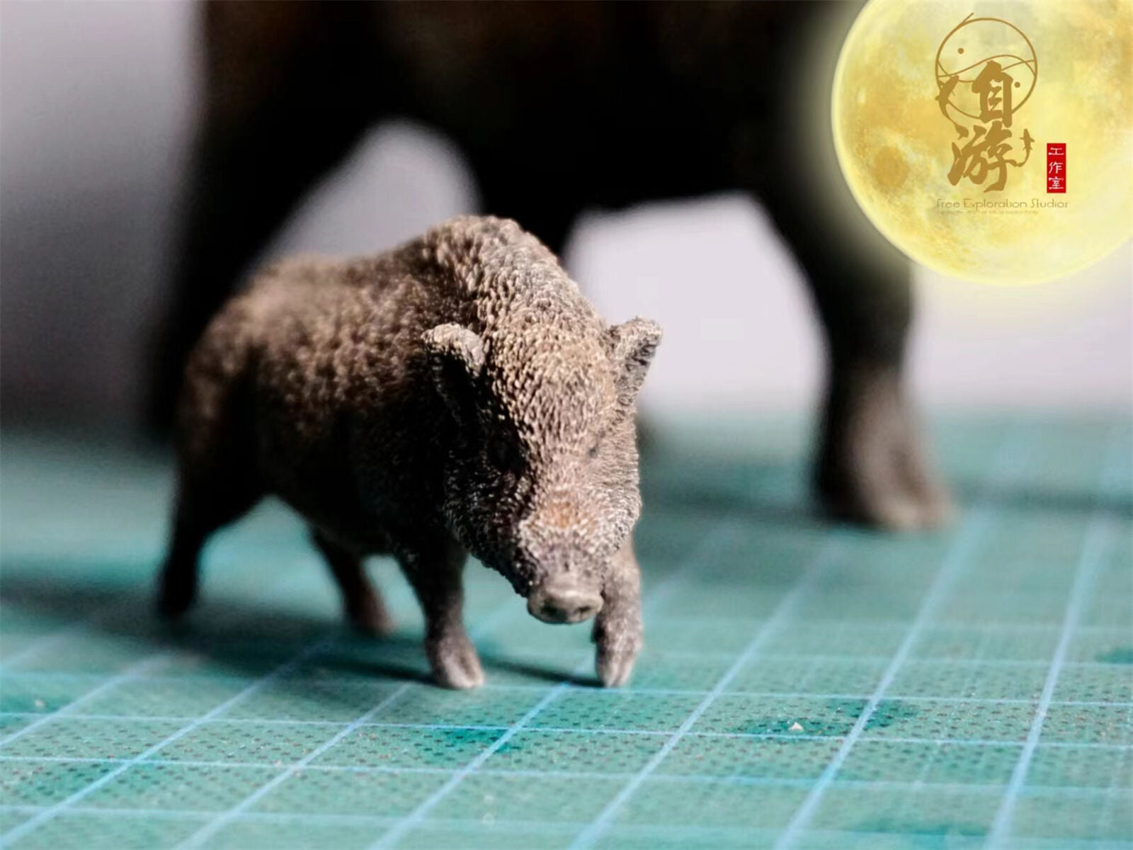 Free Exploration Wild Boar Model