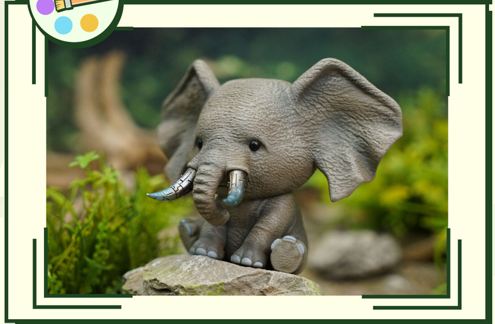 Animal Protection Act Studio Baby Elephant Model