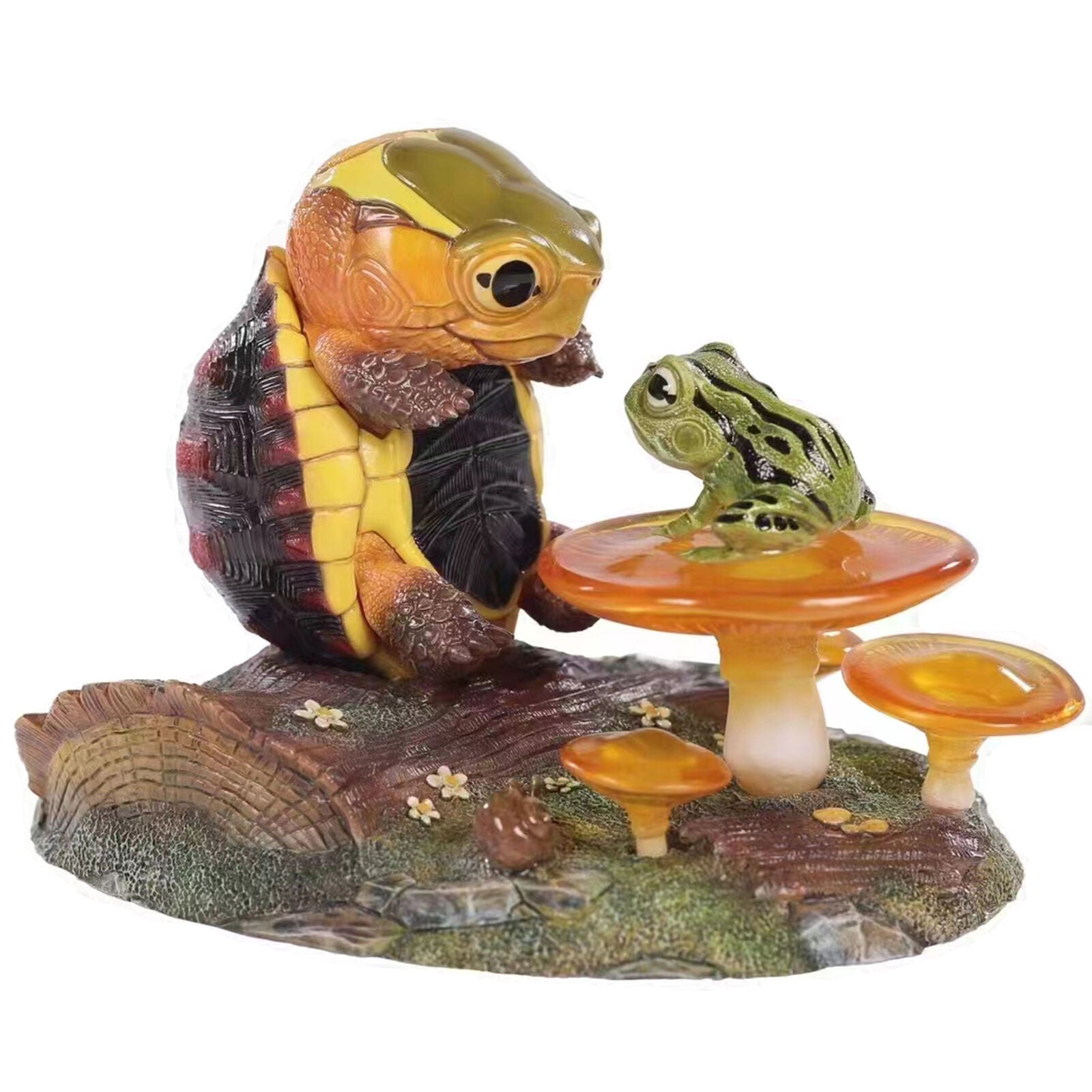 Yellow-margined Box Turtle Model