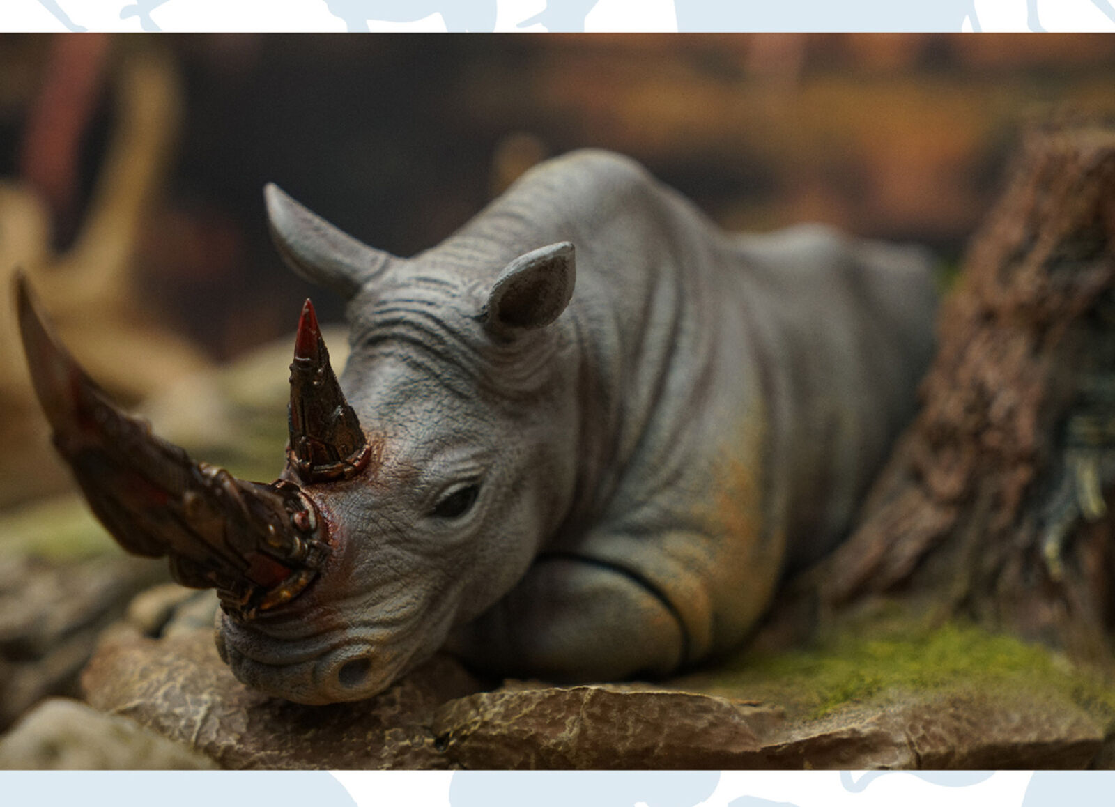 Animal Protection Act Studio Rhinoceros Horn Model