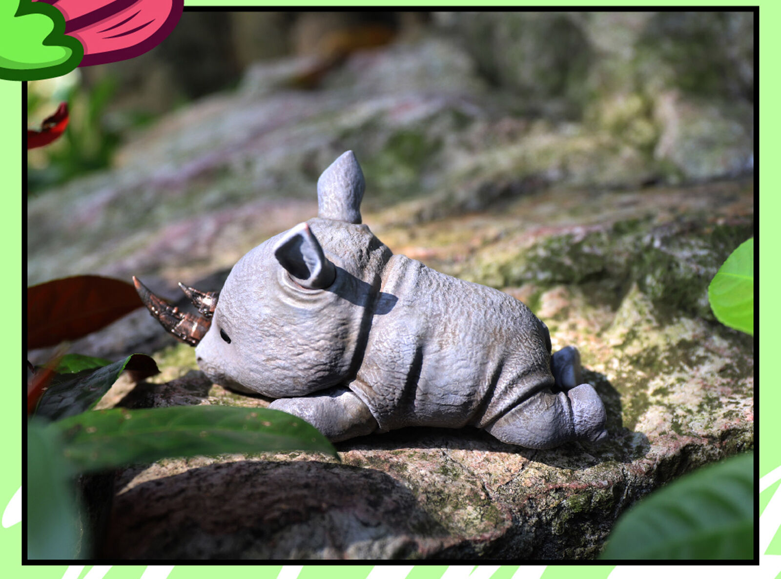 Animal Protection Act Studio Baby Rhinoceros Model