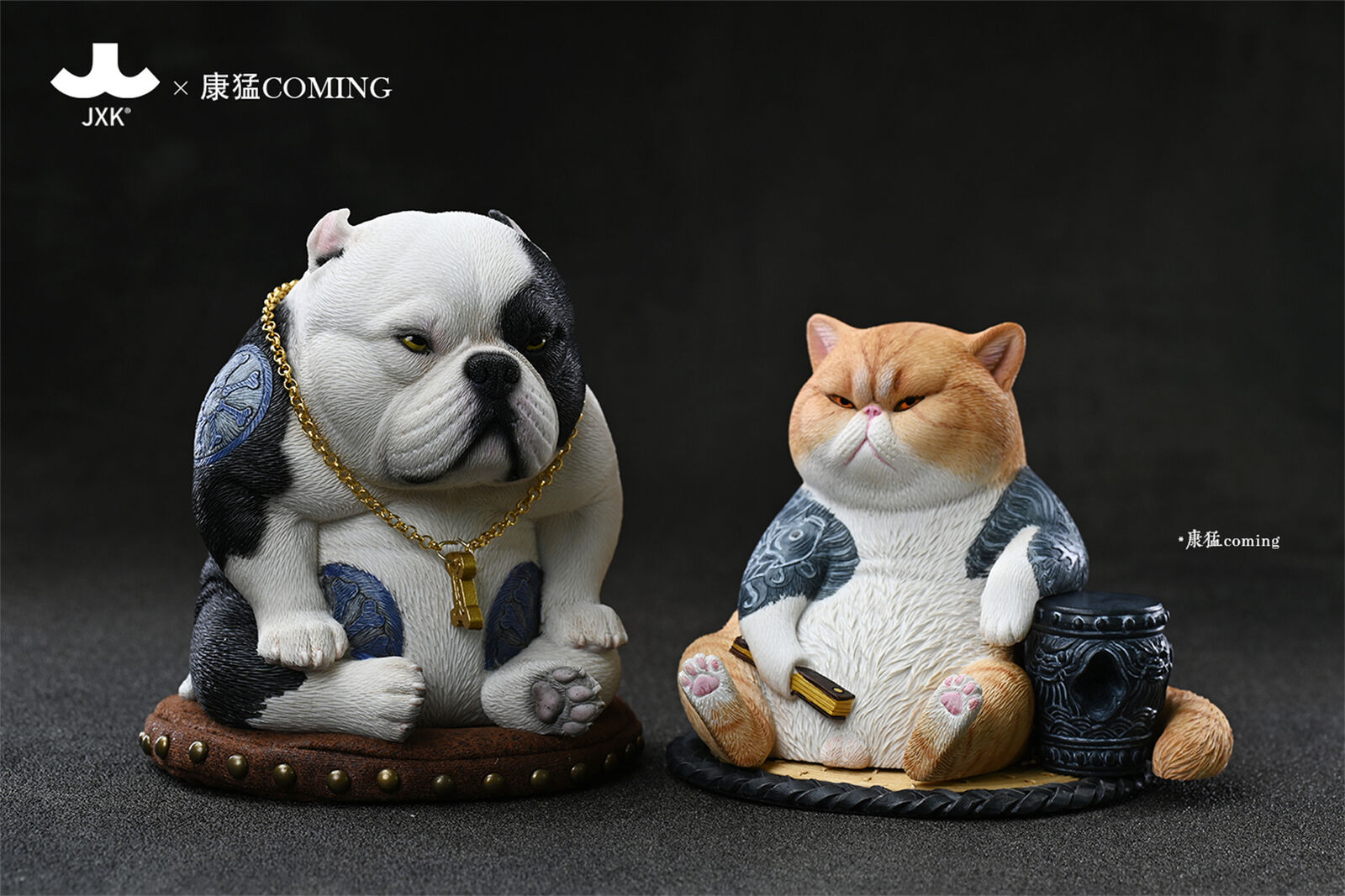 JXK x Coming Street Fighter Dog Model