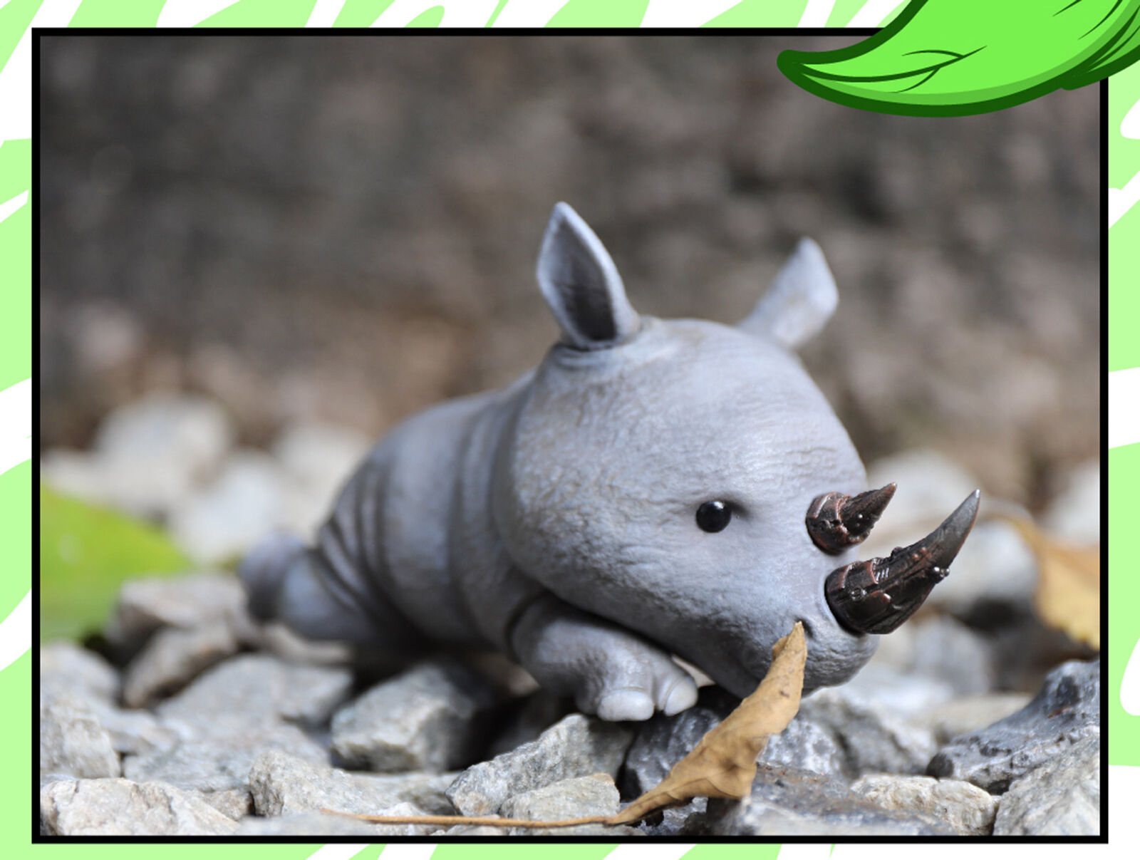 Animal Protection Act Studio Baby Rhinoceros Model