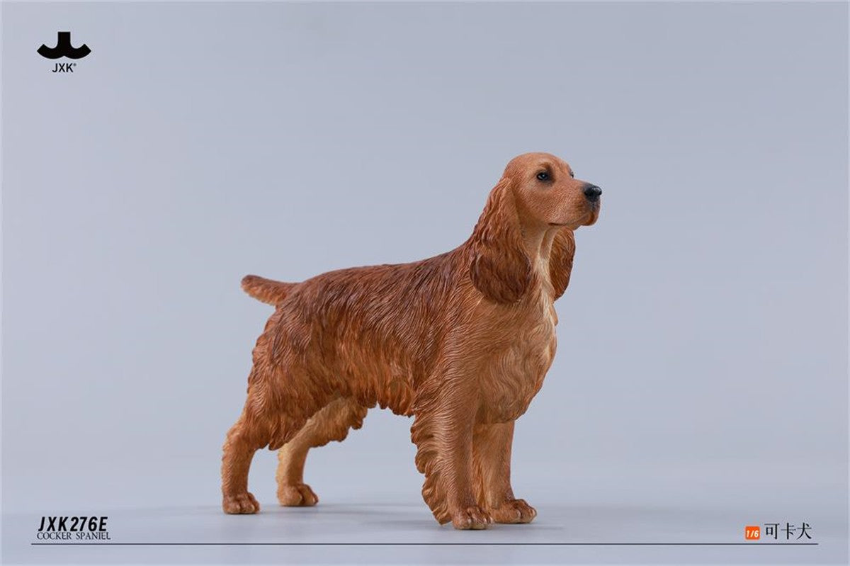 JXK 1/6 Cocker Spaniel Figure