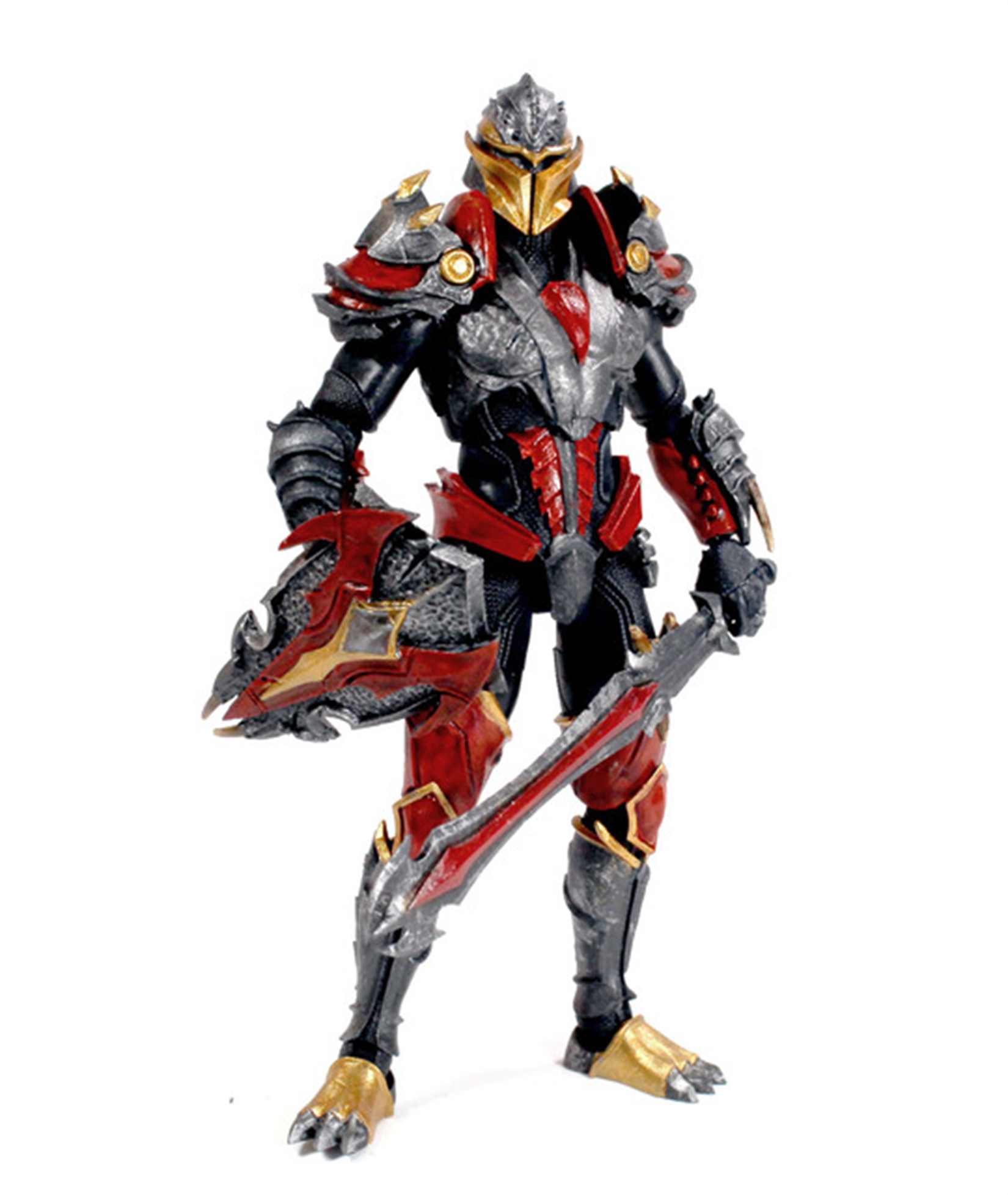 Beasts of the Mesozoic Fire Knight trooper- action figure