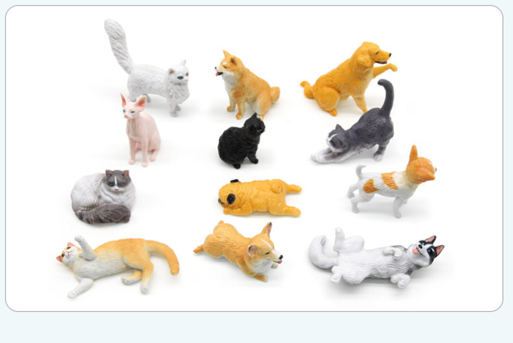 RECUR Wildlife Mini Animals Set Model