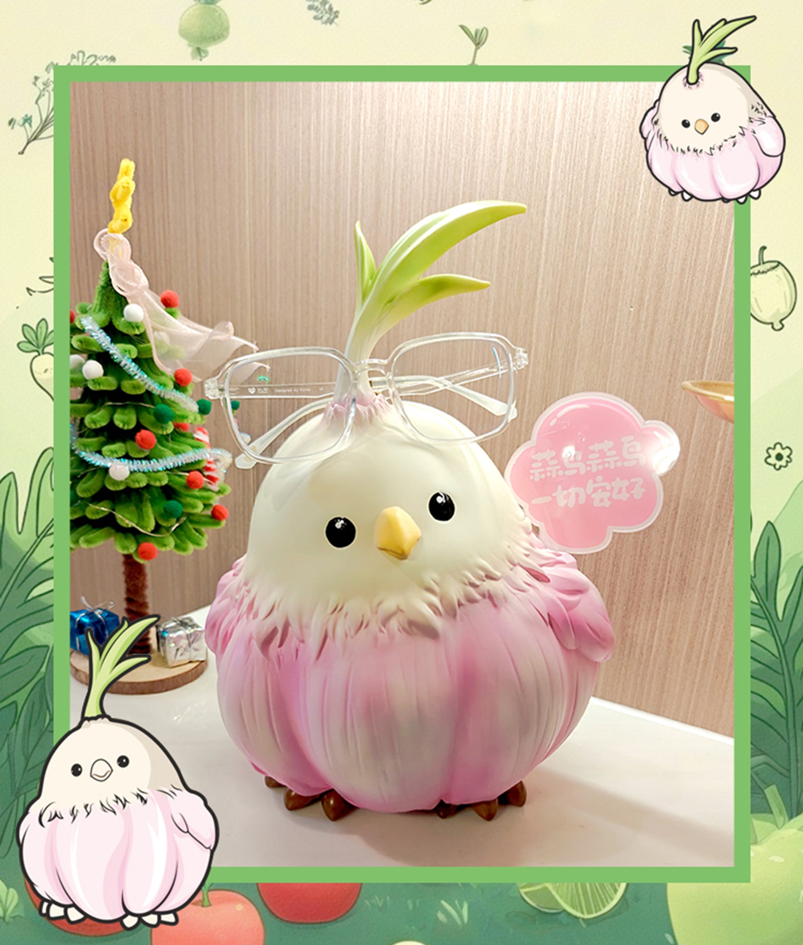 Plus Garlic Bird Model