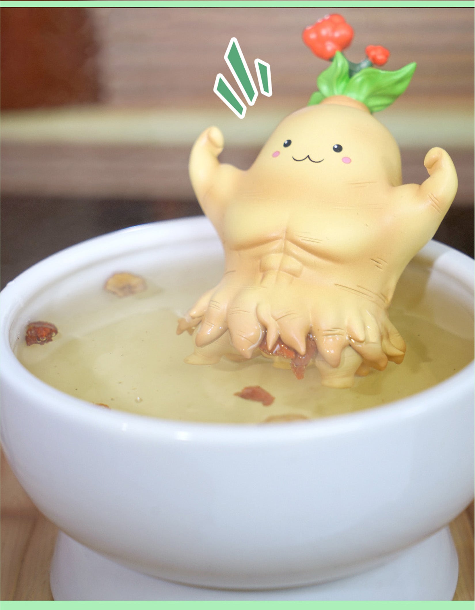 Ginseng Doll Model Creative Figure