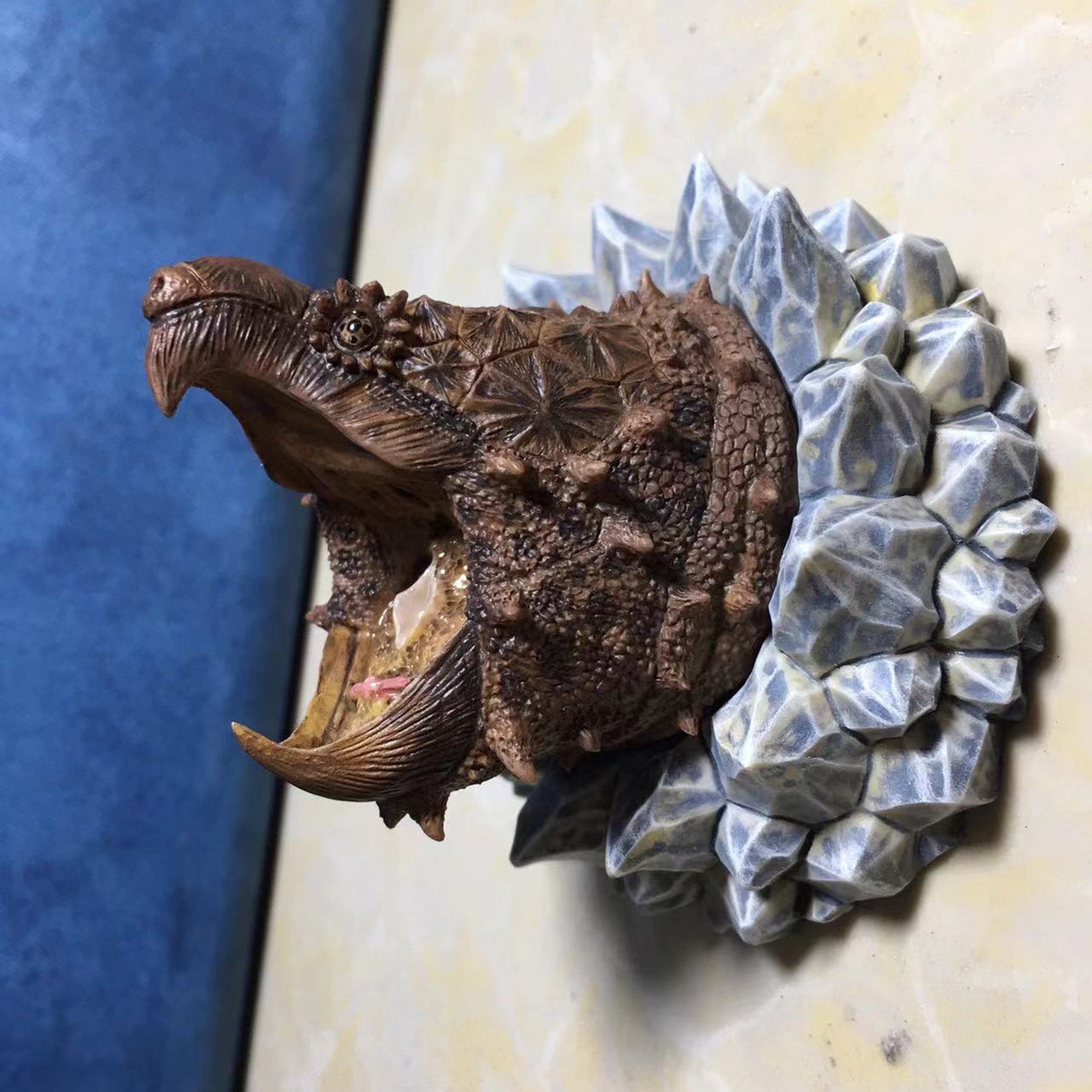 Chelydridae Resin Fridge Magnet Model