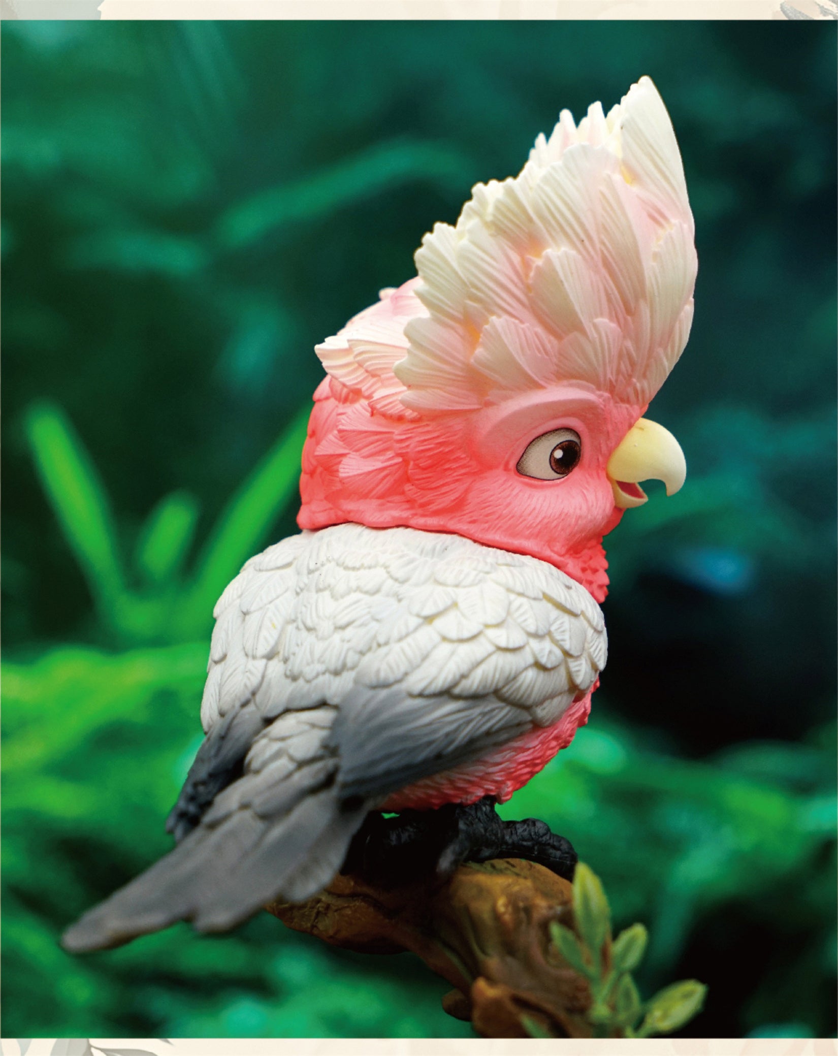 Psittacus Erithacus & Eolophus Roseicapilla Parrot Model