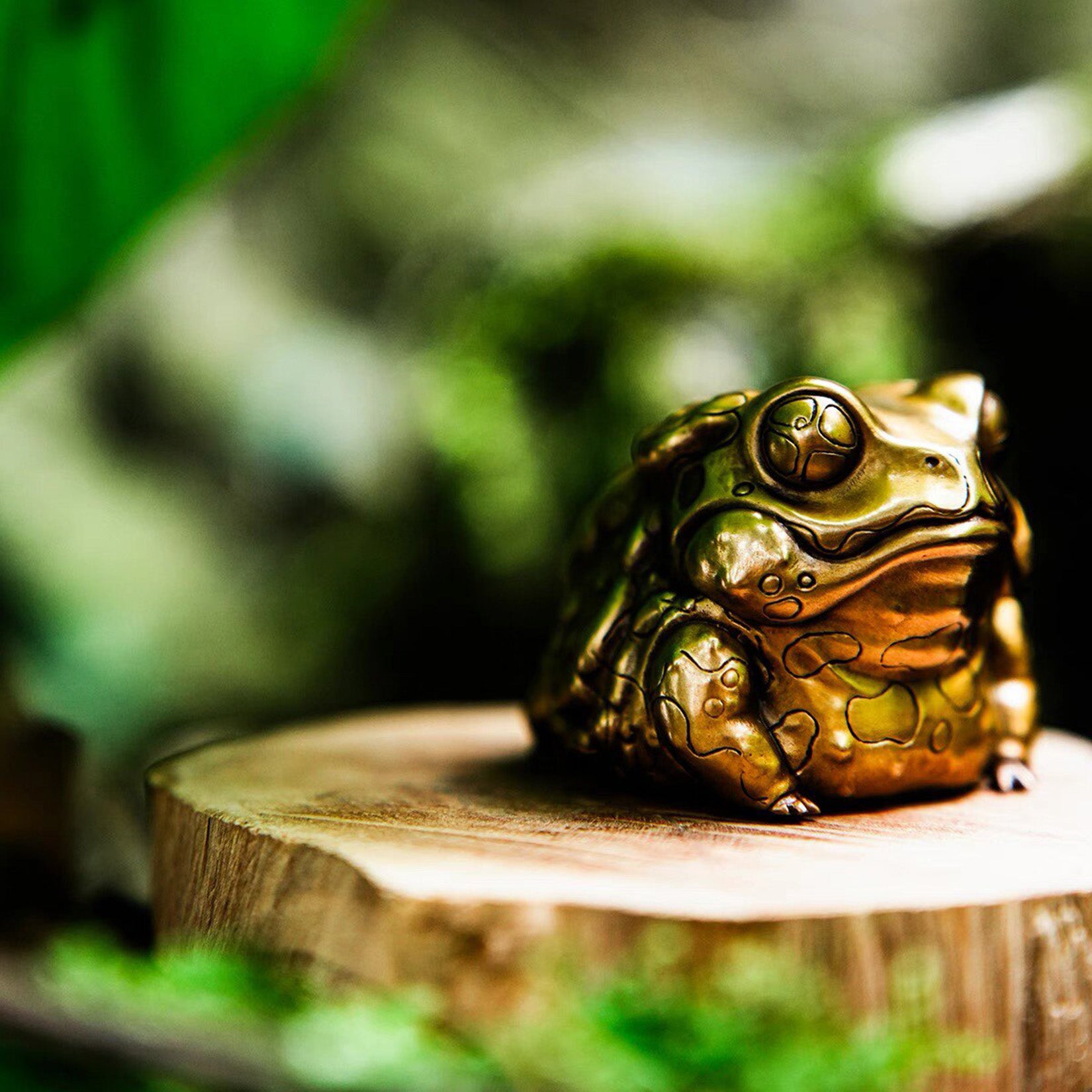 BOWUZHI Studio Toad Model Animal Figure Collector