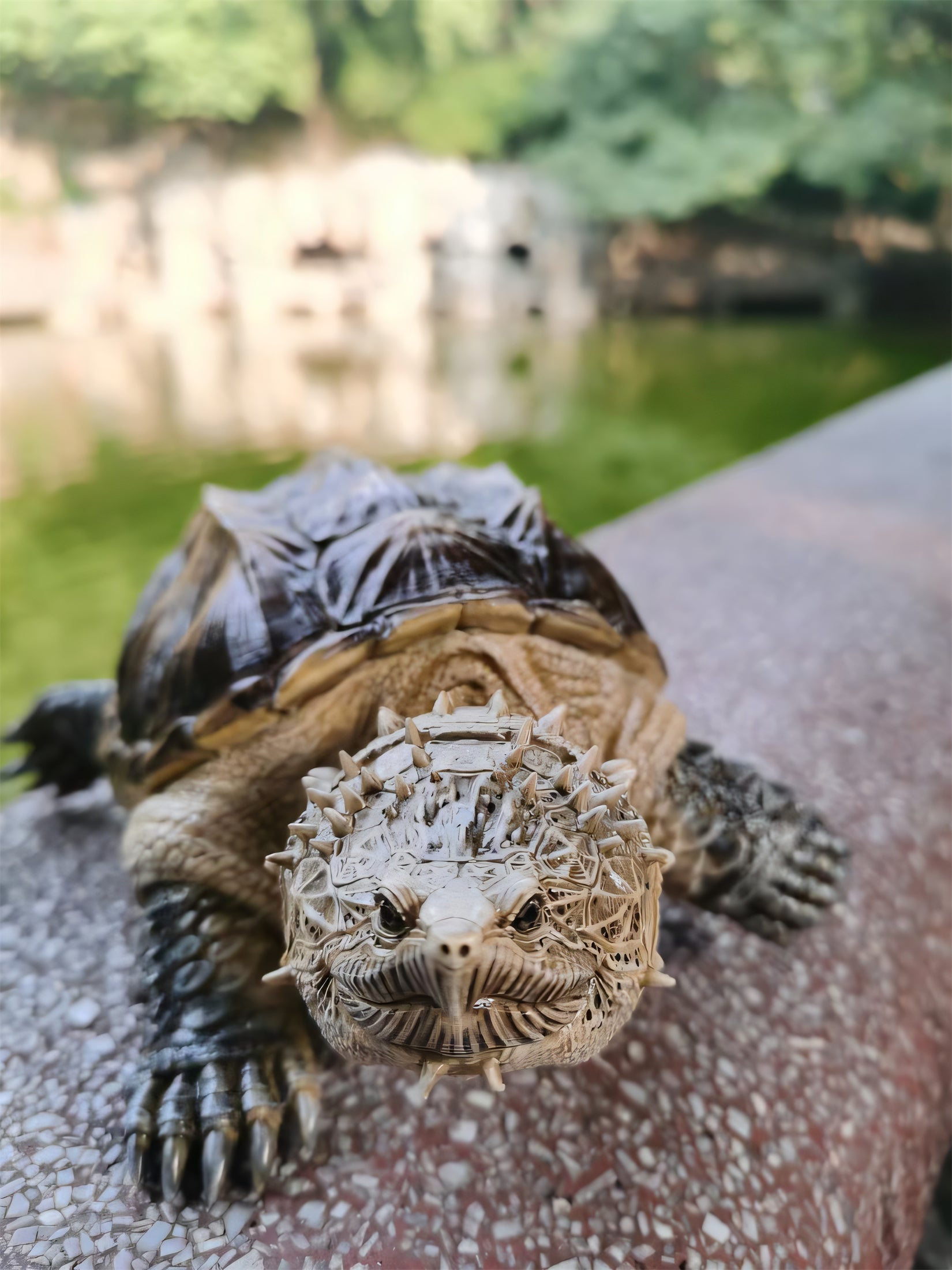 Schildkröten-Serie Tiermodell