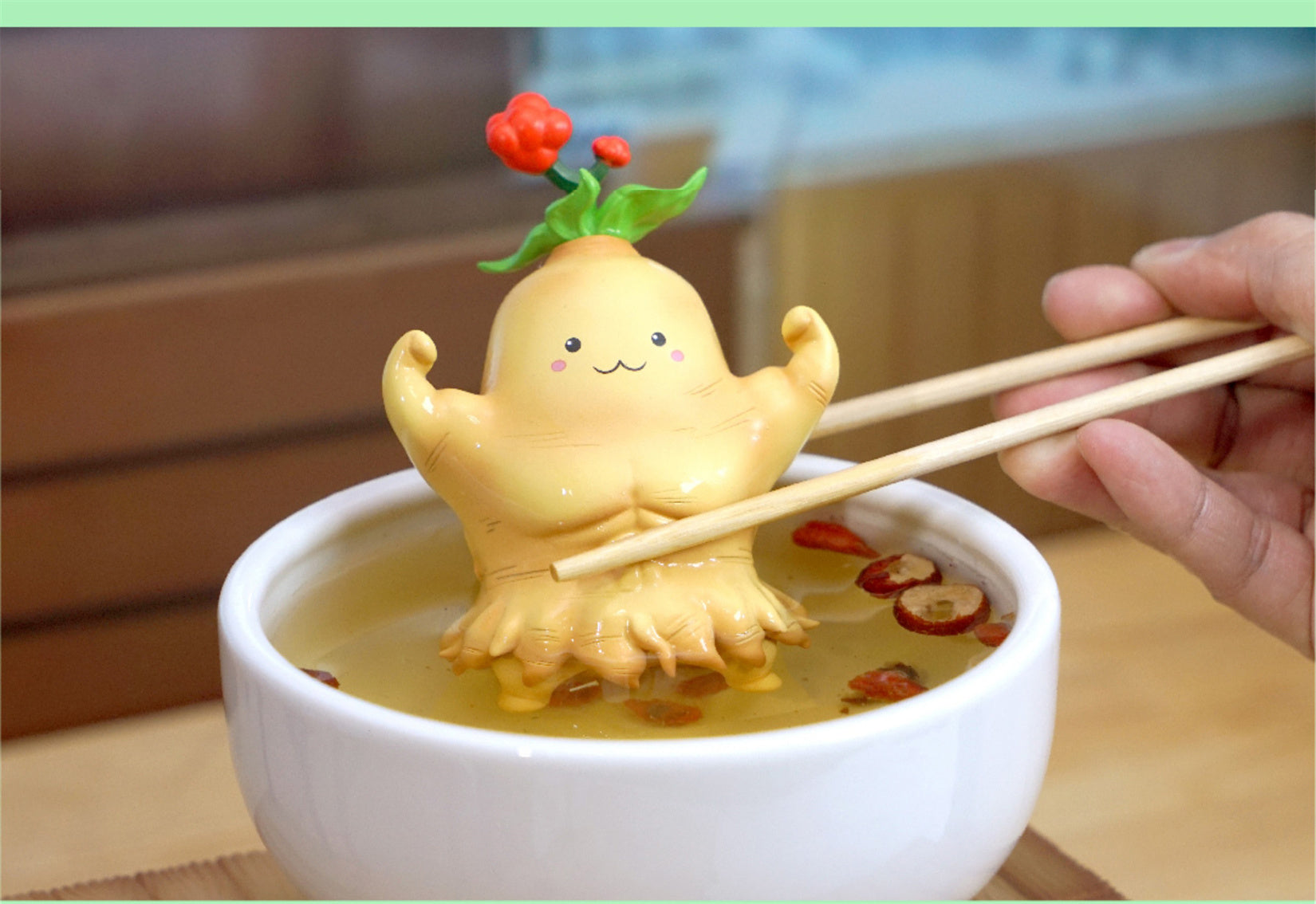 Ginseng Doll Model Creative Figure