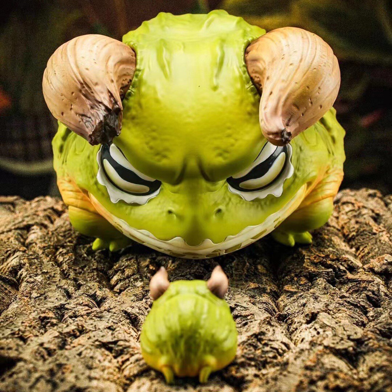 BOWUZHI Studio Limited Edition Bullfrog Model