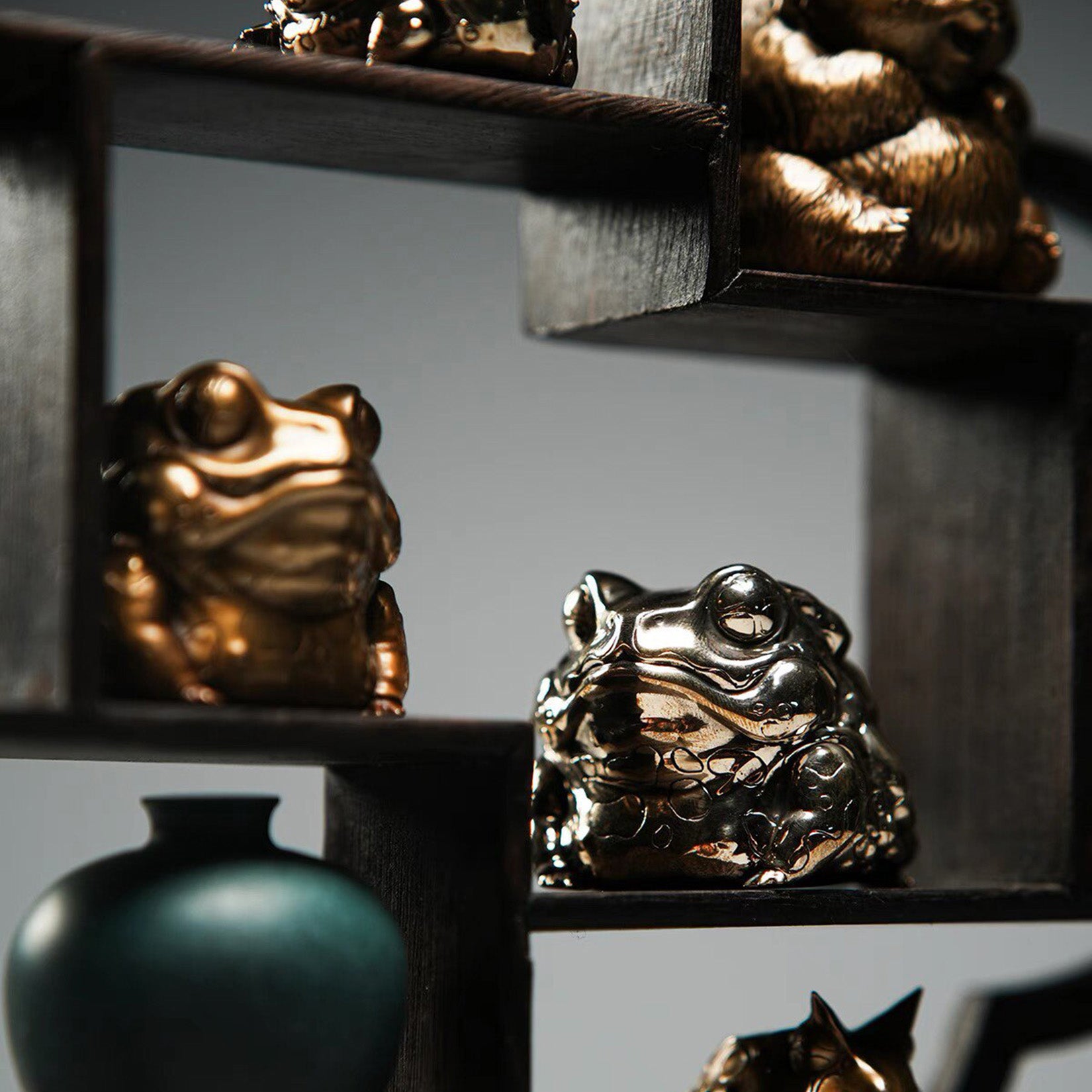 BOWUZHI Studio Toad Model Animal Figure Collector