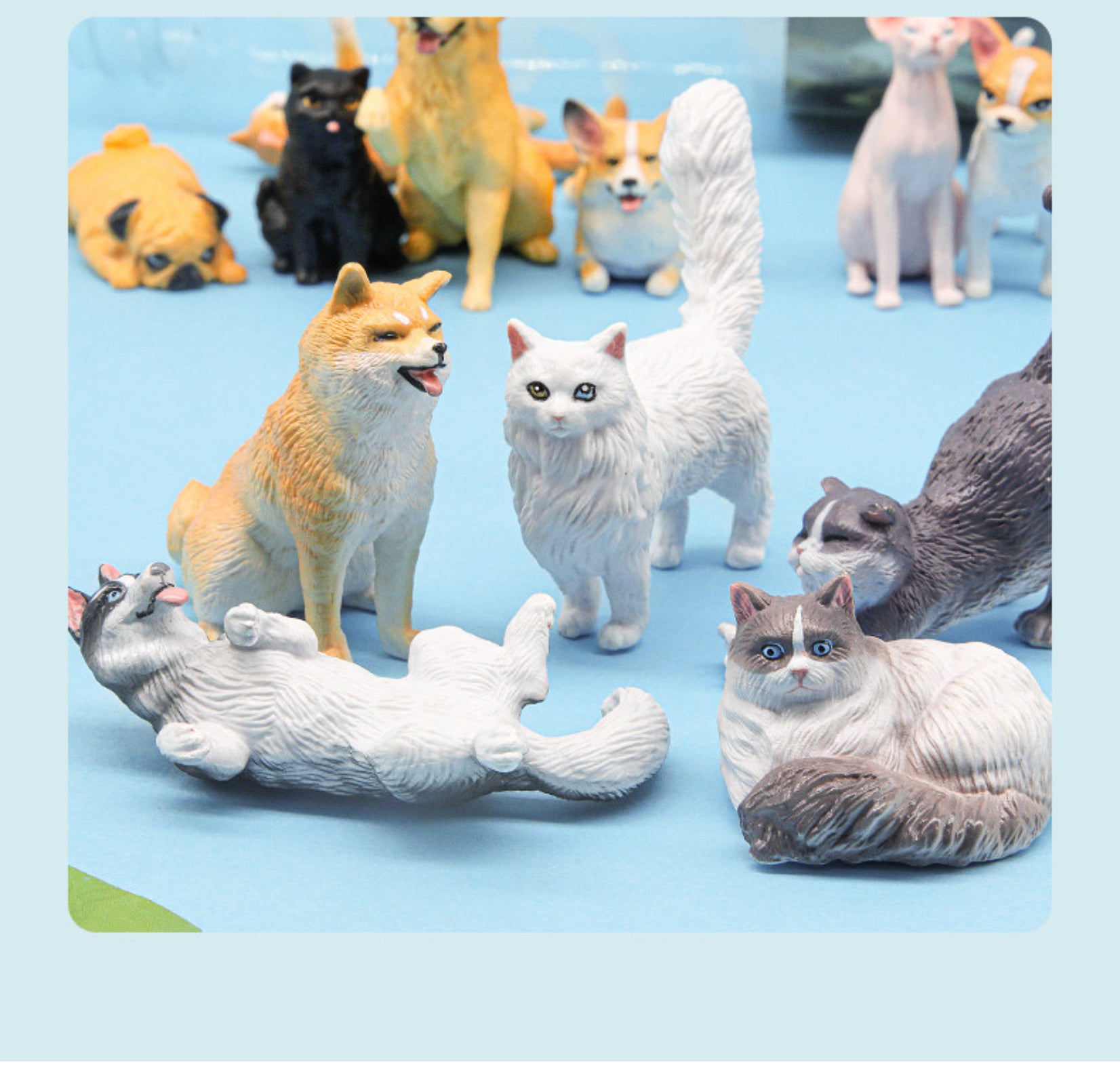 RECUR Wildlife Mini Animals Set Model