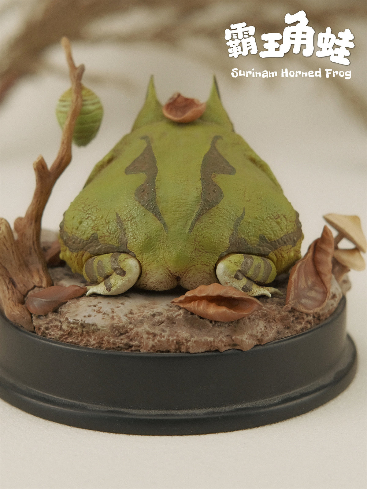 Bowuzhi Studio Limited Edition Surinam Horned Frog Scene Model