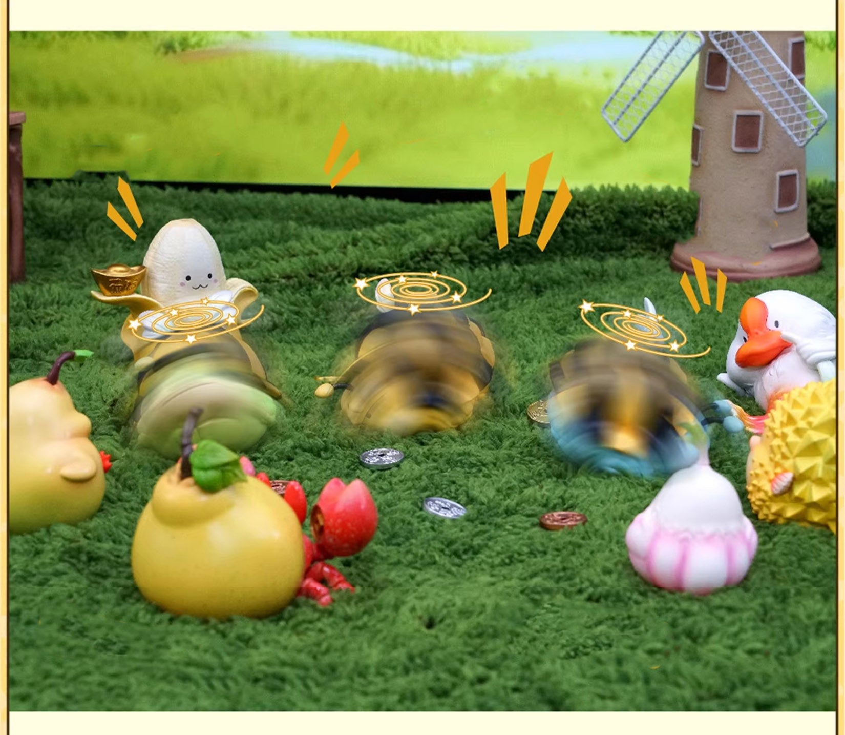 Lucky Resin Ornament Realistic Animal Model