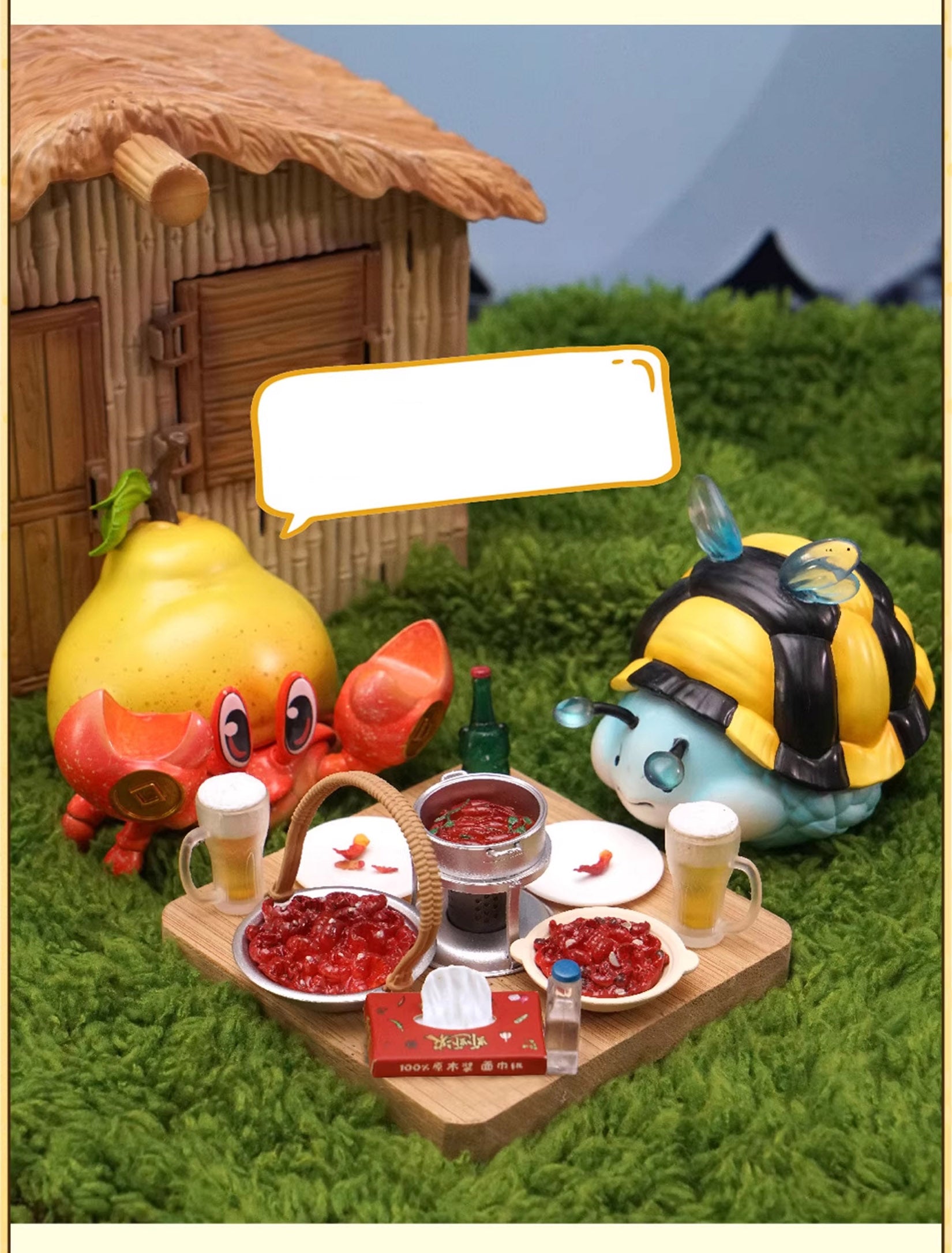 Lucky Resin Ornament Realistic Animal Model