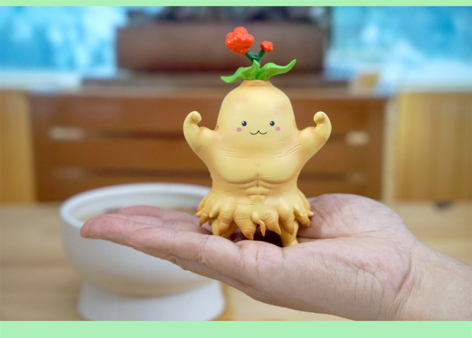 Ginseng Doll Model Creative Figure