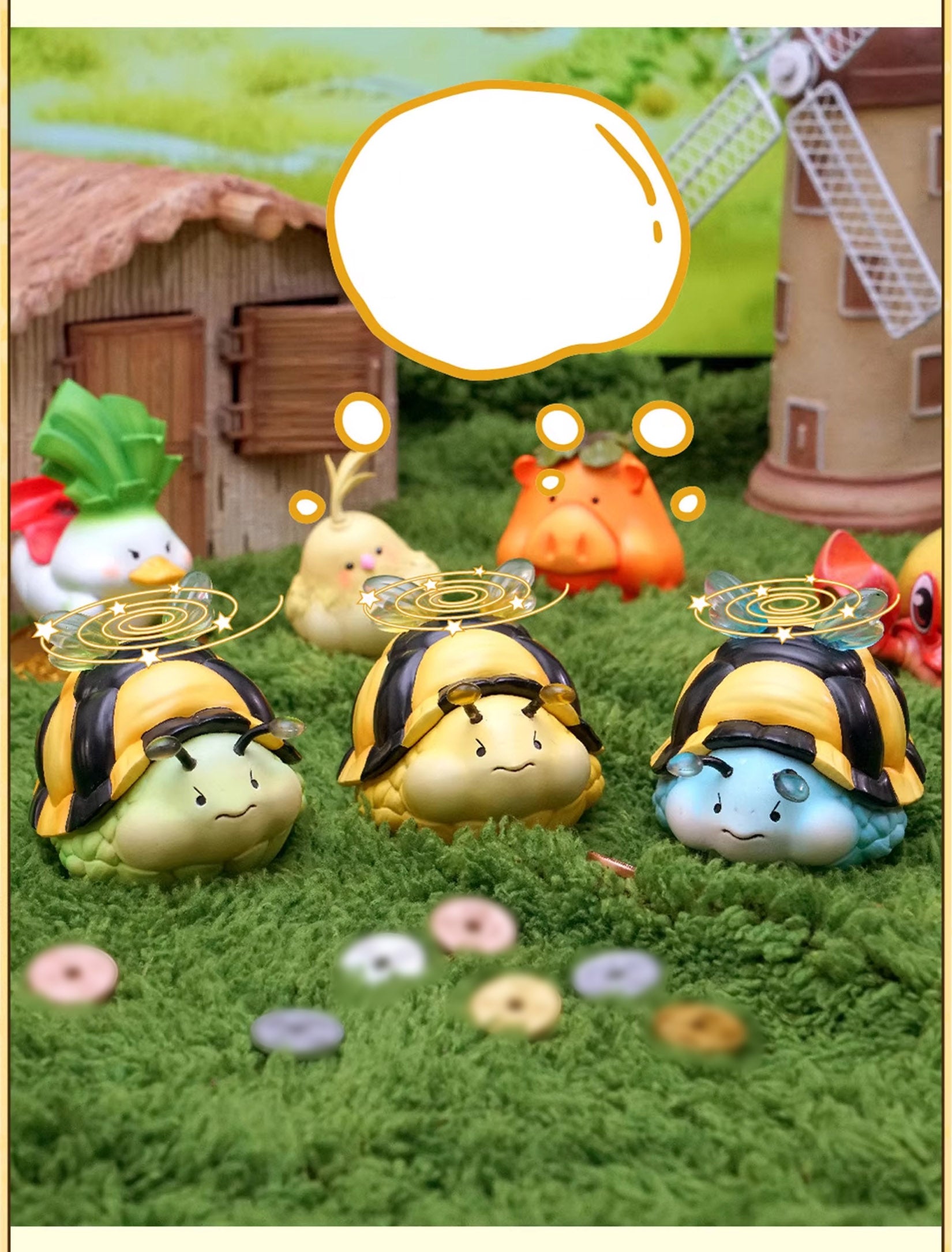 Lucky Resin Ornament Realistic Animal Model