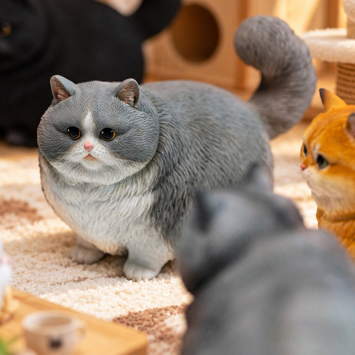 JXK Chubby Kitty Cat Model