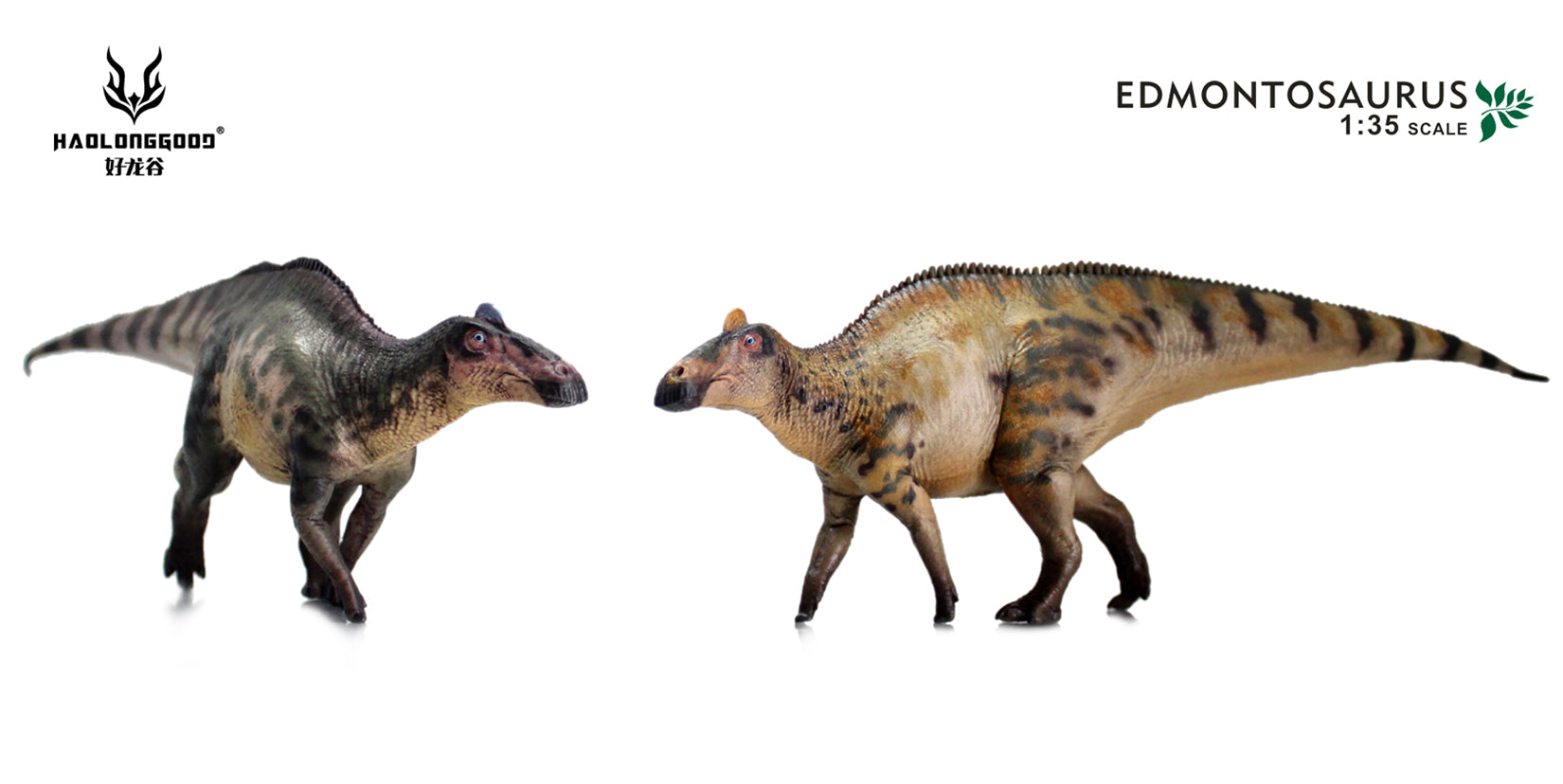 HAOLONGGOOD 1:35 Scale Edmontosaurus Model
