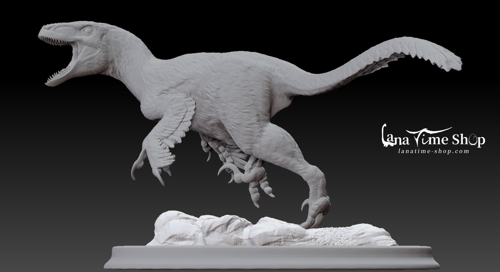 LANATIMESHOP 1:35 Scale Utahraptor Spike Model
