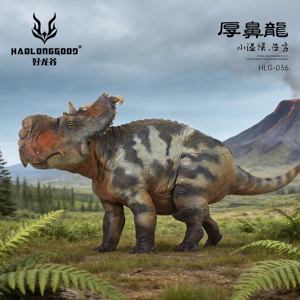 HAOLONGGOOD 1:35 Scale Pachyrhinosaurus Model