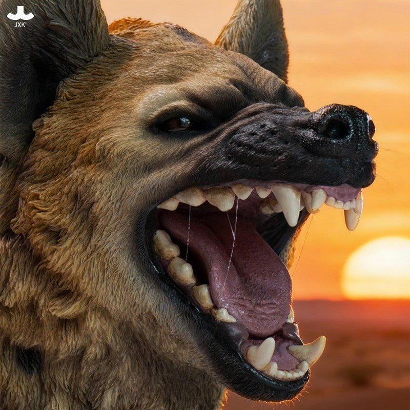 JXK Plus Hyena Head Statue Model