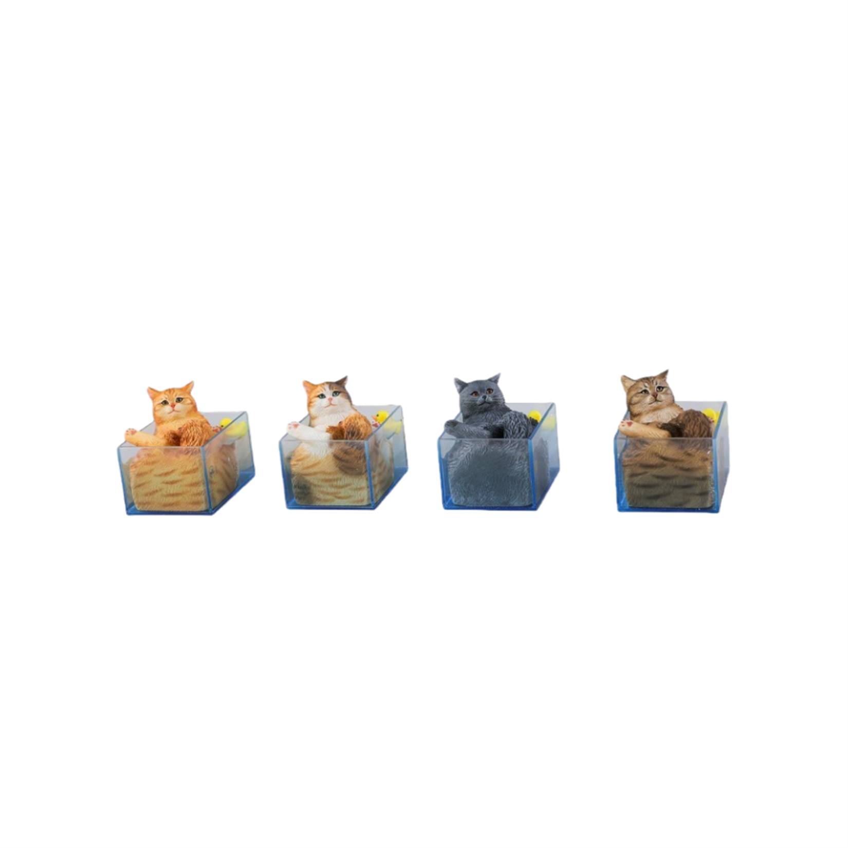 JXK Bubble Bath Cats Model