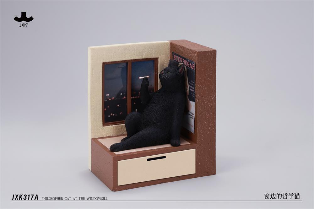 JXK Cat at the Windowsill Model