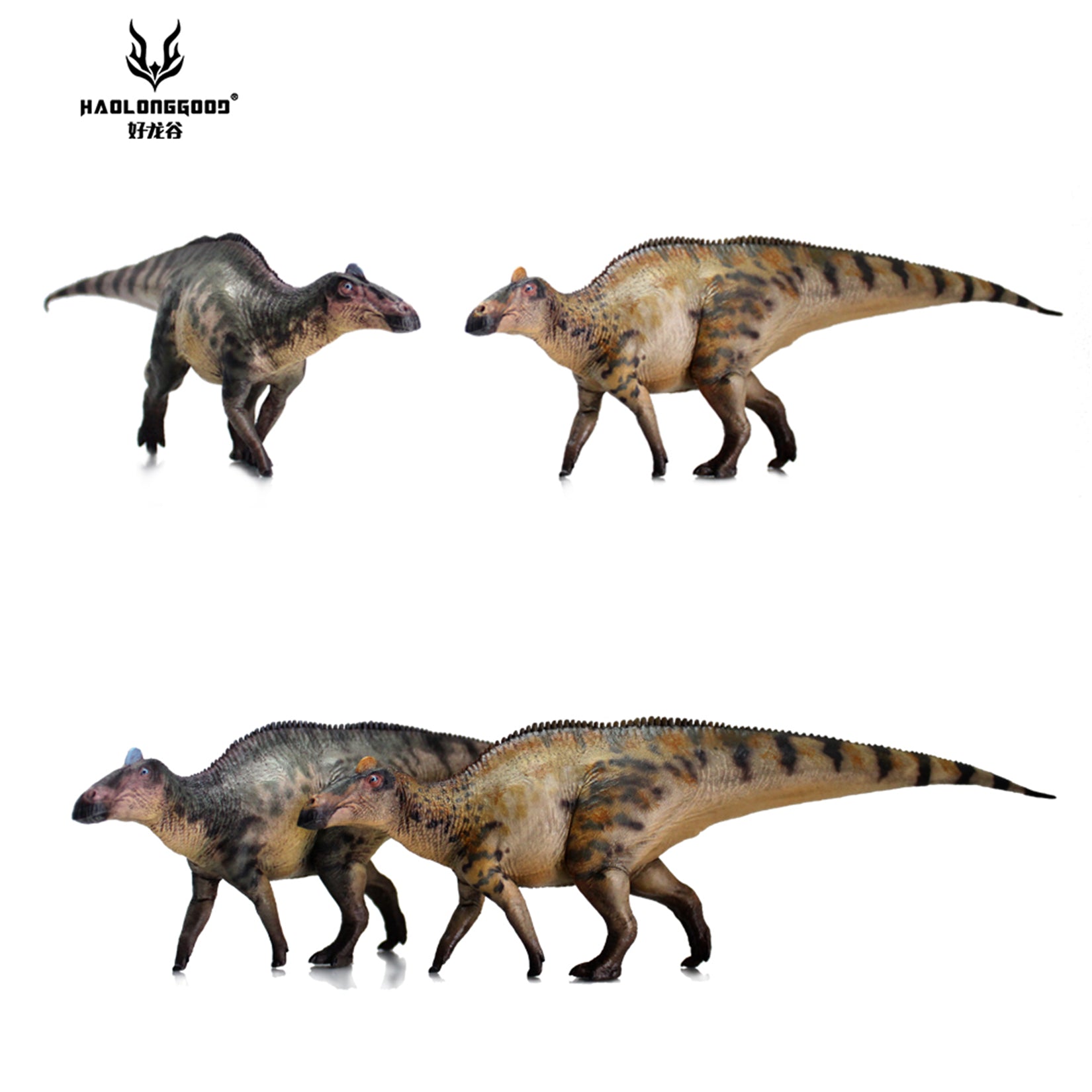 HAOLONGGOOD 1:35 Scale Edmontosaurus Model