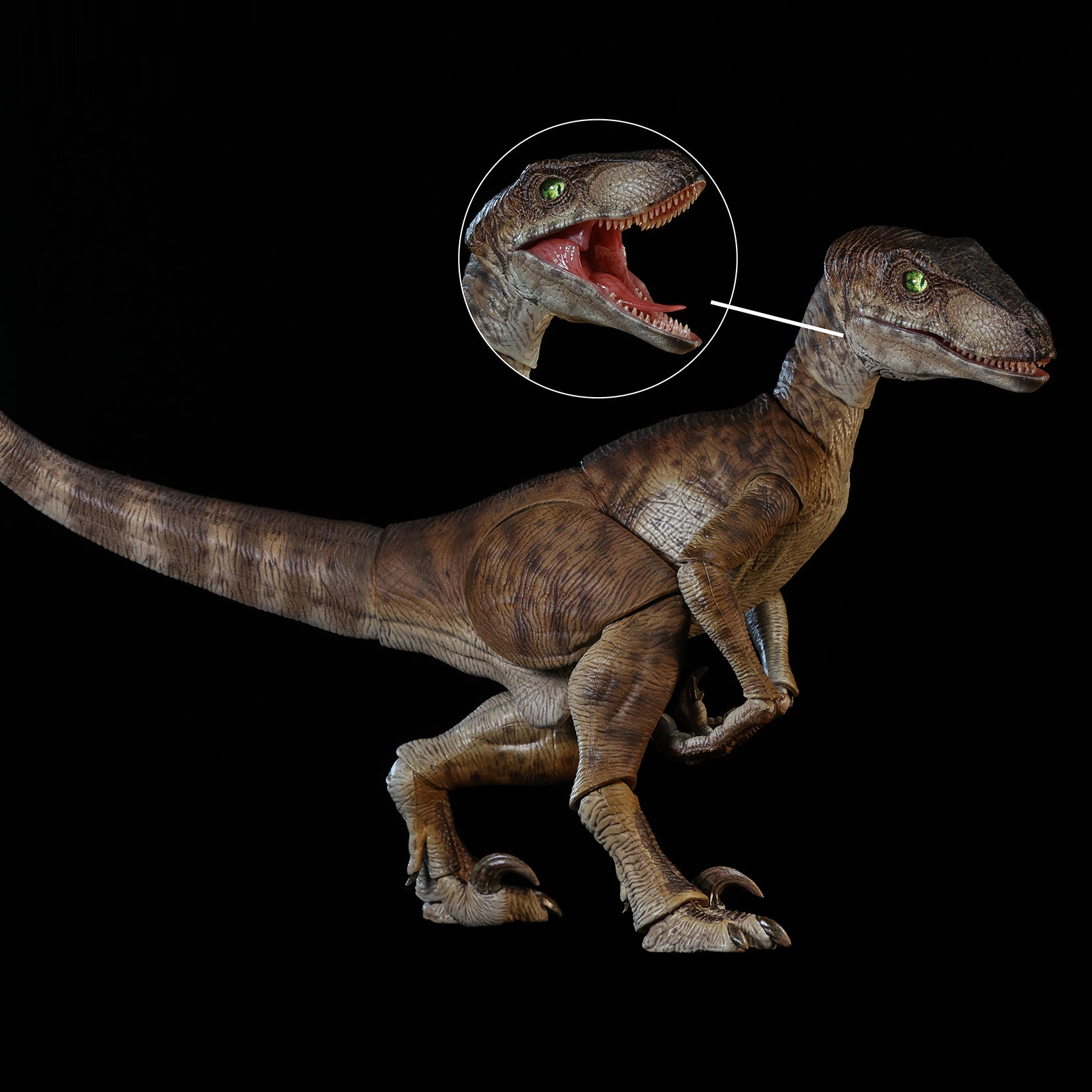 Nanmu Studio Smart Series Raptor 2.5+ Highly Articulated Dinosaur Action Figure