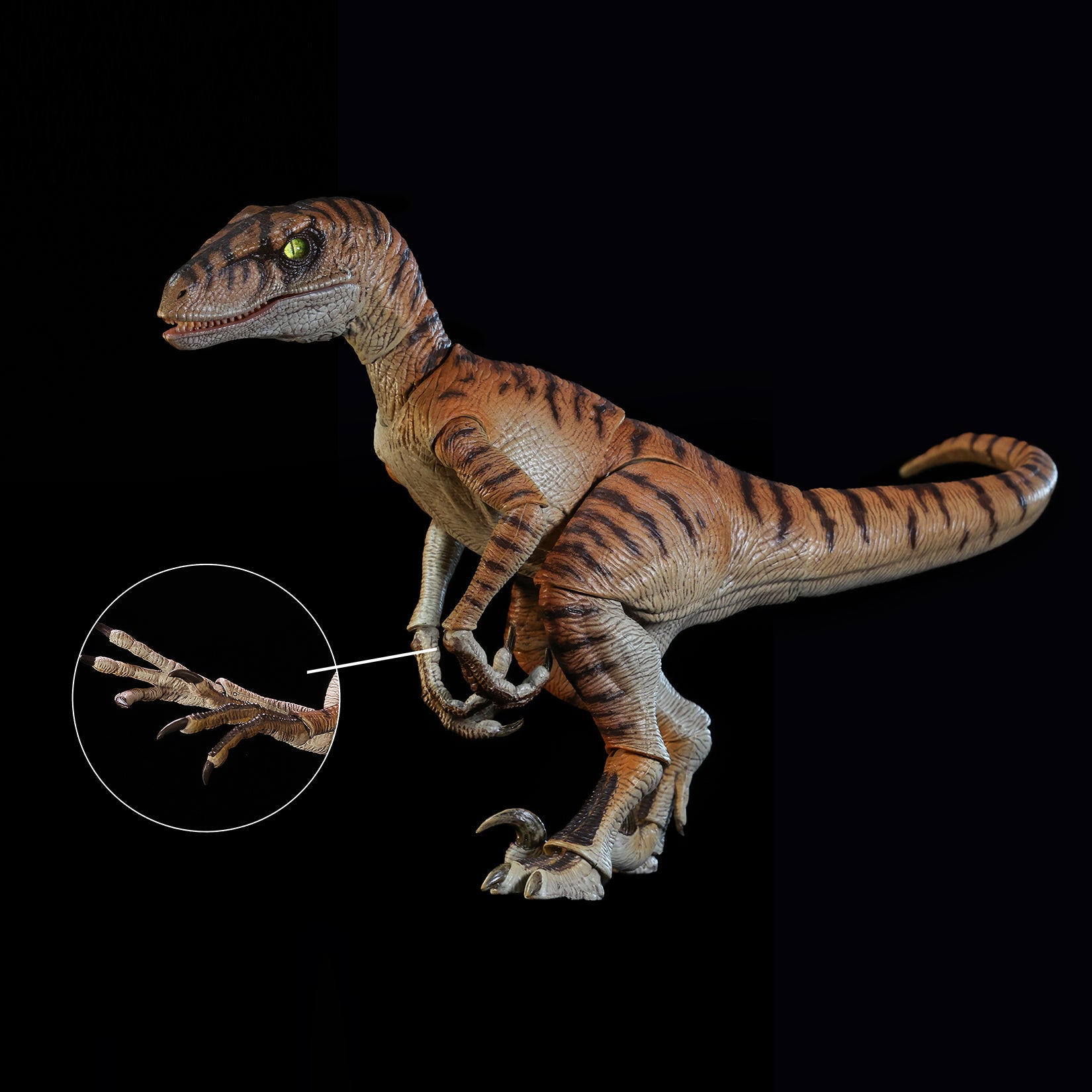 Nanmu Studio Smart Series Raptor 2.5+ Highly Articulated Dinosaur Action Figure