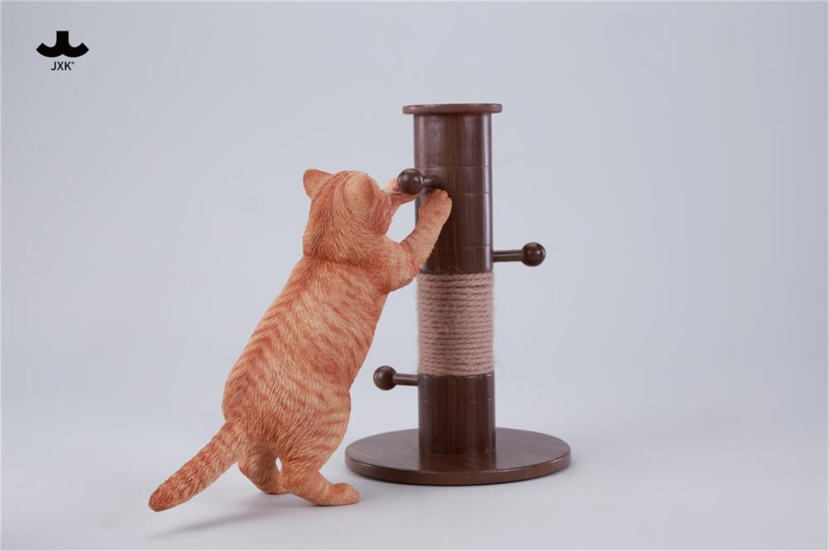 JXK Kung Fu Cat Resin Figure Collectible Statue Decor