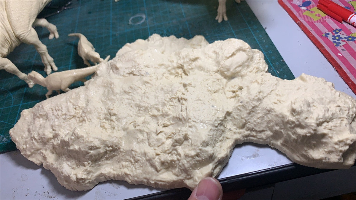 EDMONTAUSAURUS (father) unpainted in 1/35 scale