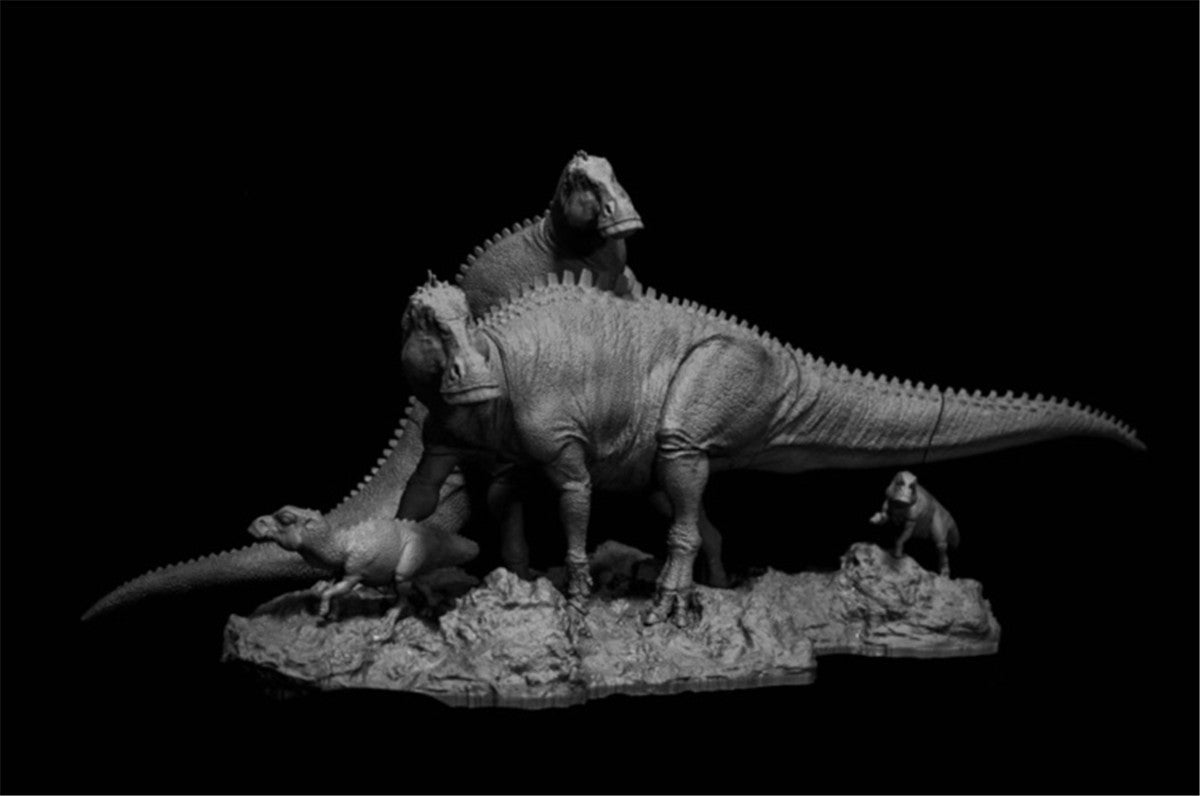 EDMONTAUSAURUS (father) unpainted in 1/35 scale