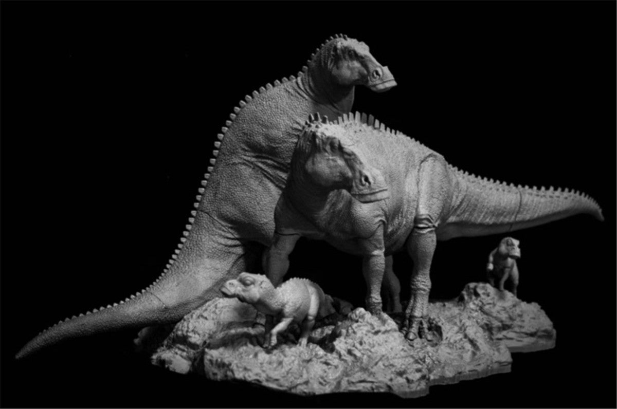 EDMONTAUSAURUS (father) unpainted in 1/35 scale