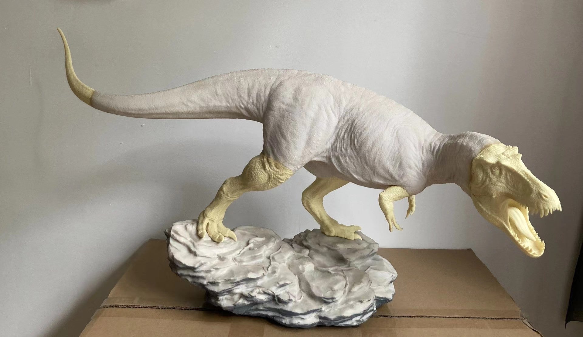 MuSee 1/10 Scale Lythronax argestes VS Diabloceratops Scene Statue