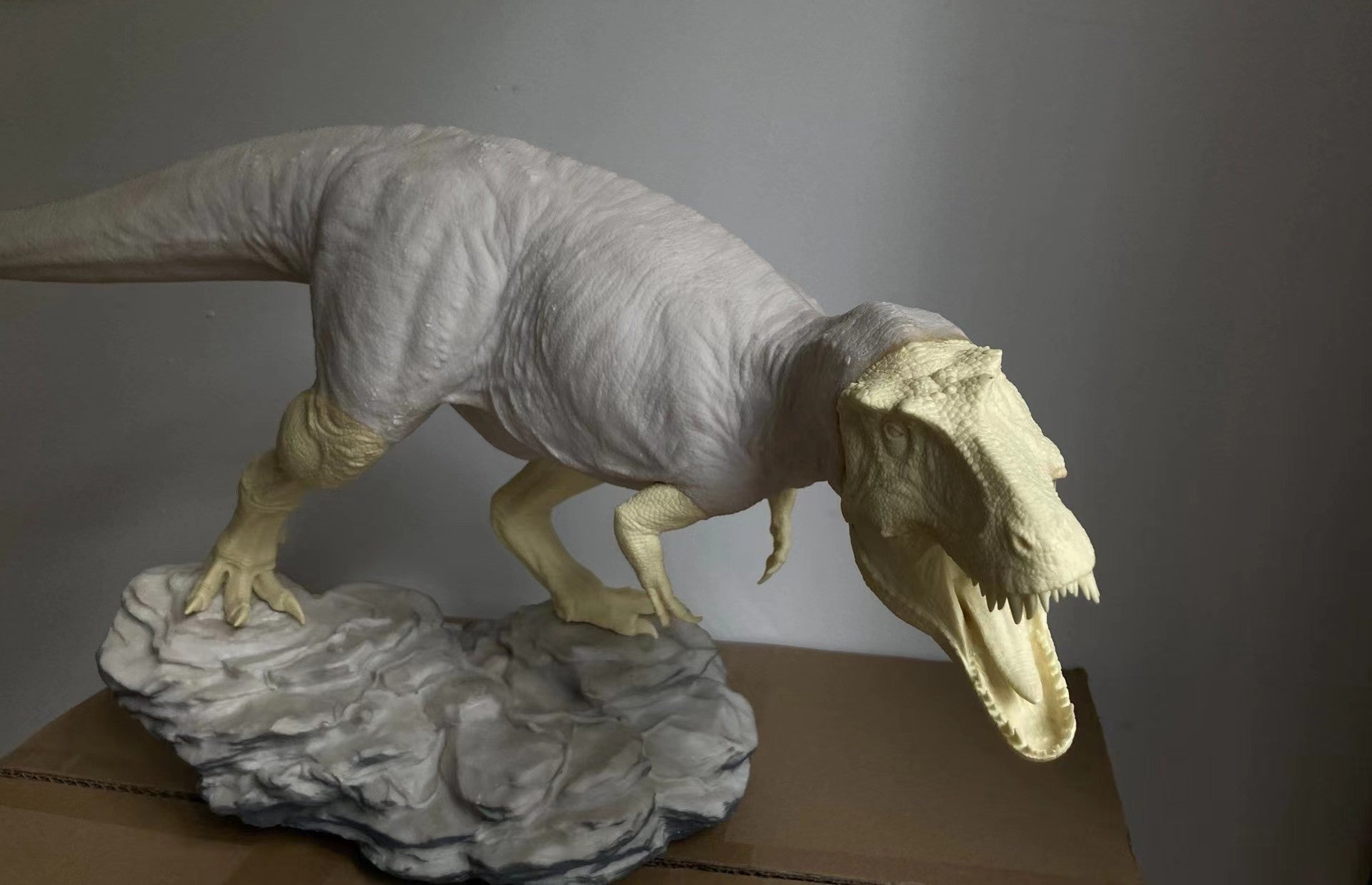 MuSee 1/10 Scale Lythronax argestes VS Diabloceratops Scene Statue