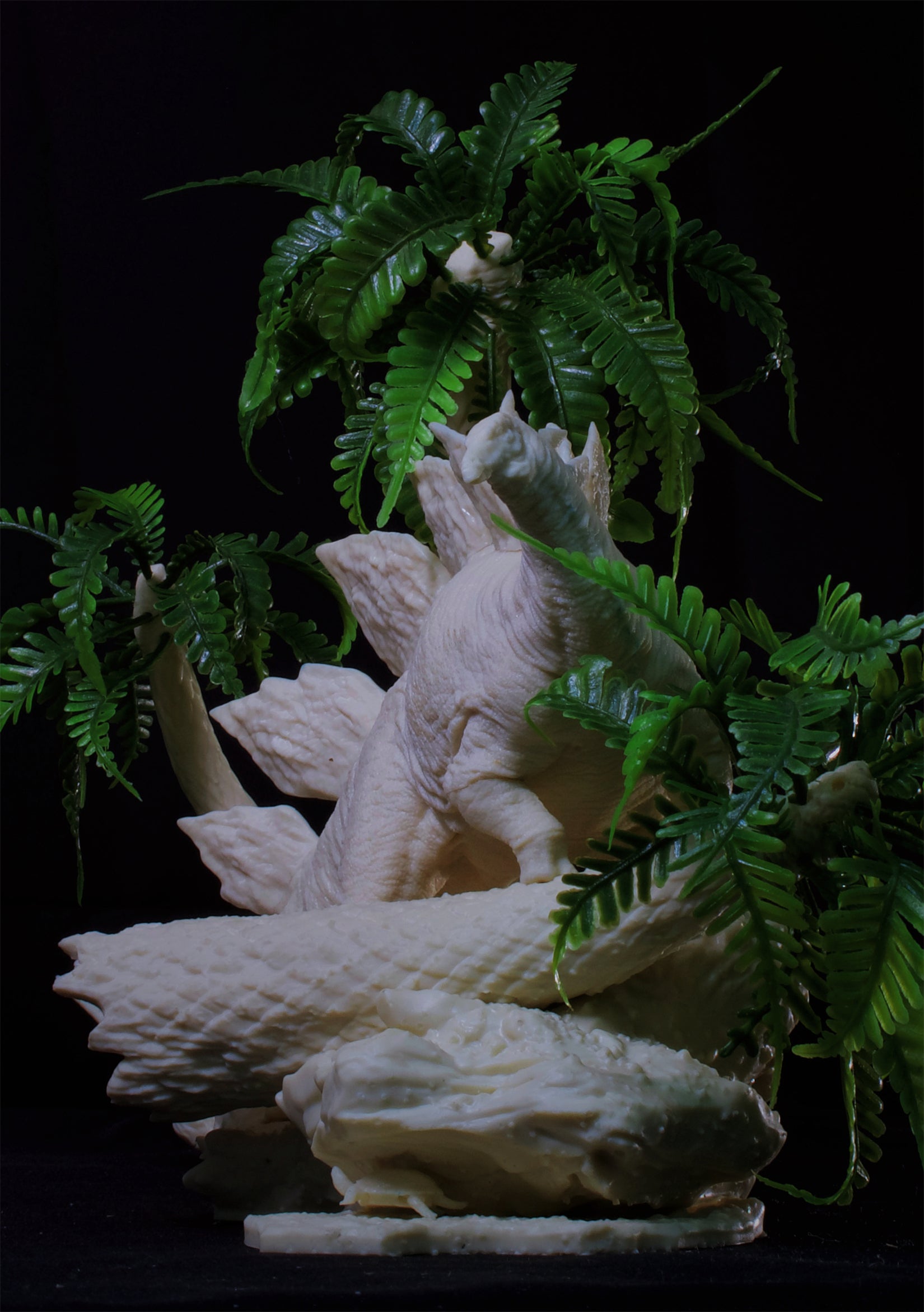 1/35 Scale Stegosaurus Scene Model Kit