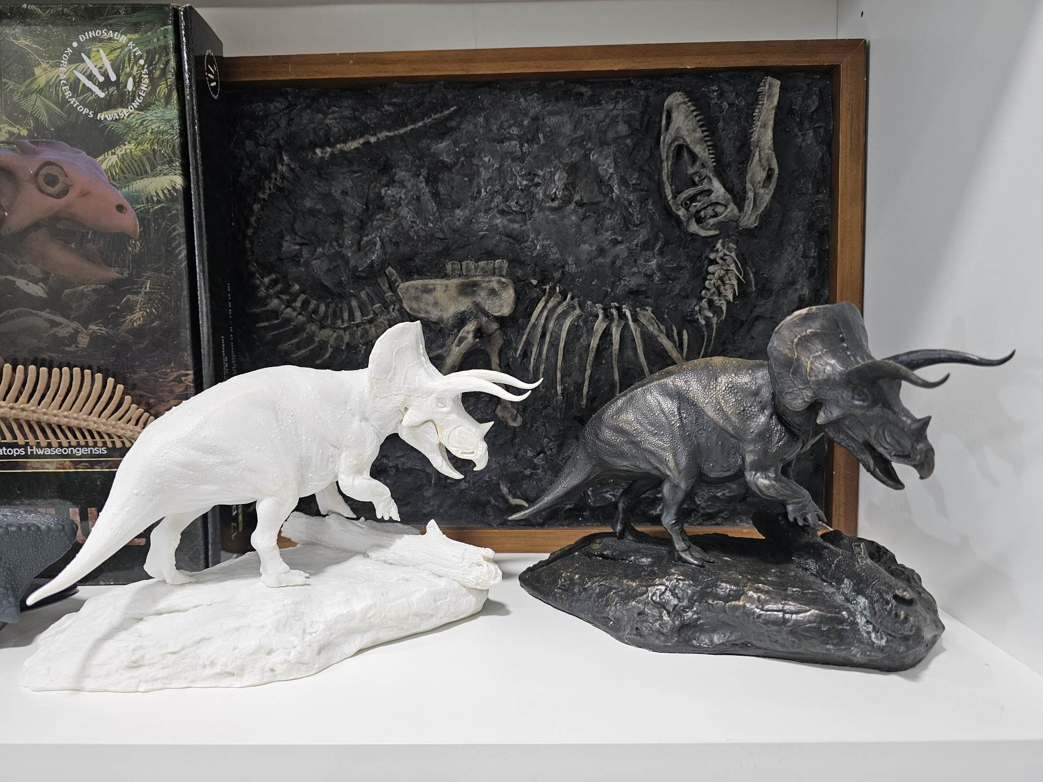 1/35 Scale Triceratops Statue