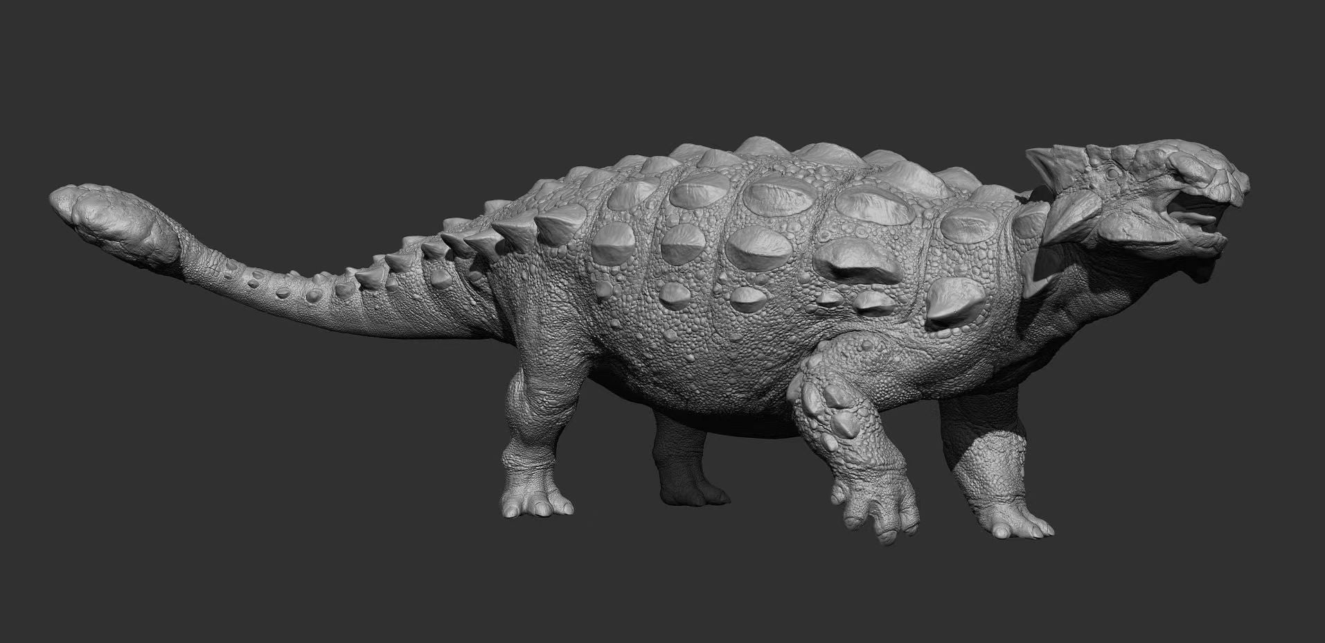 SHOWANNA 1:18 Scale Tyrannosaurus Rex VS Ankylosaurus SCENE STATUE