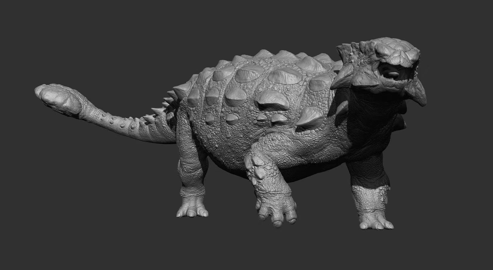 SHOWANNA 1:18 Scale Tyrannosaurus Rex VS Ankylosaurus SCENE STATUE