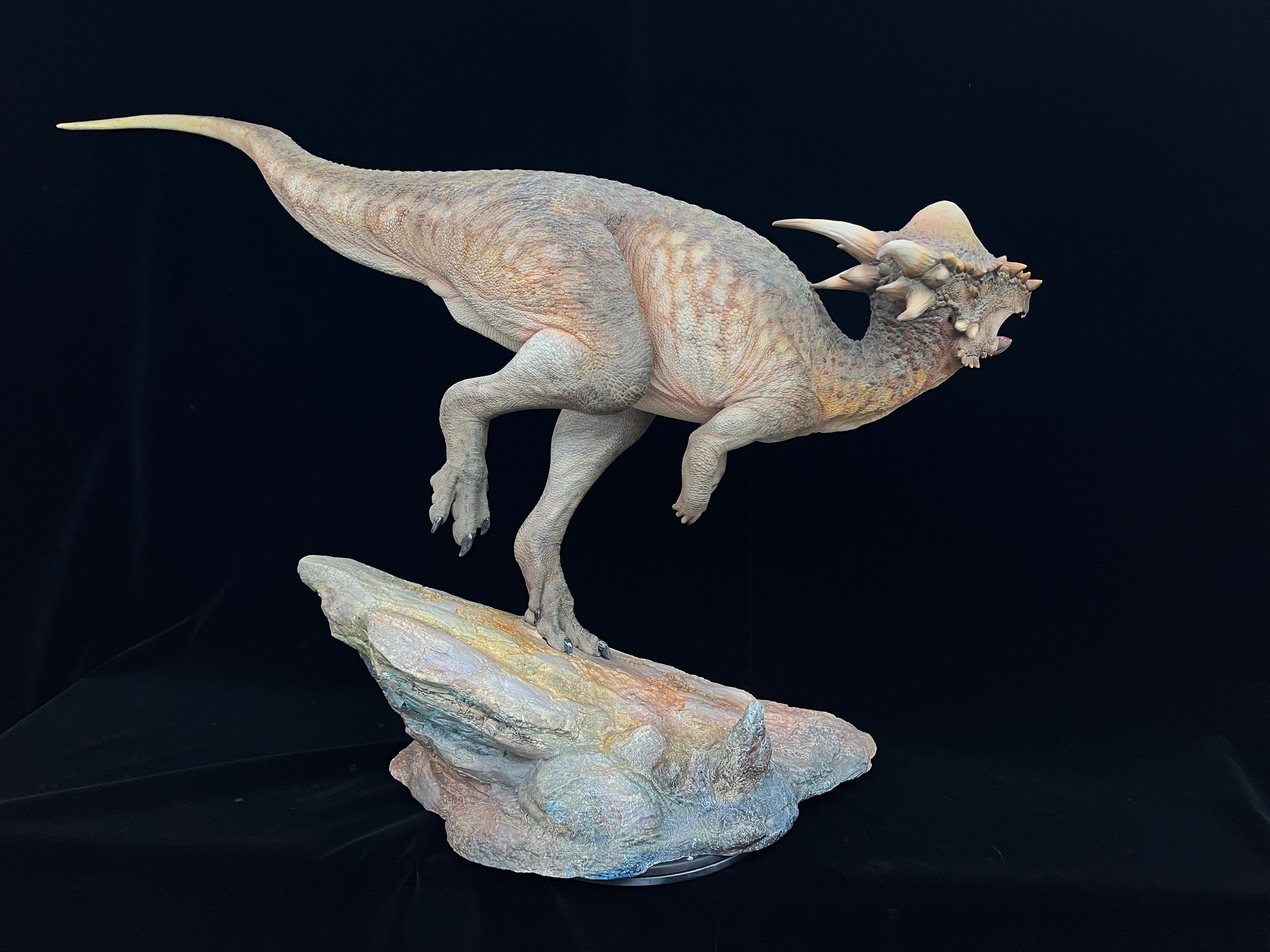 LINGHU ART STUDIO Stygimoloch Scene Model Final payment