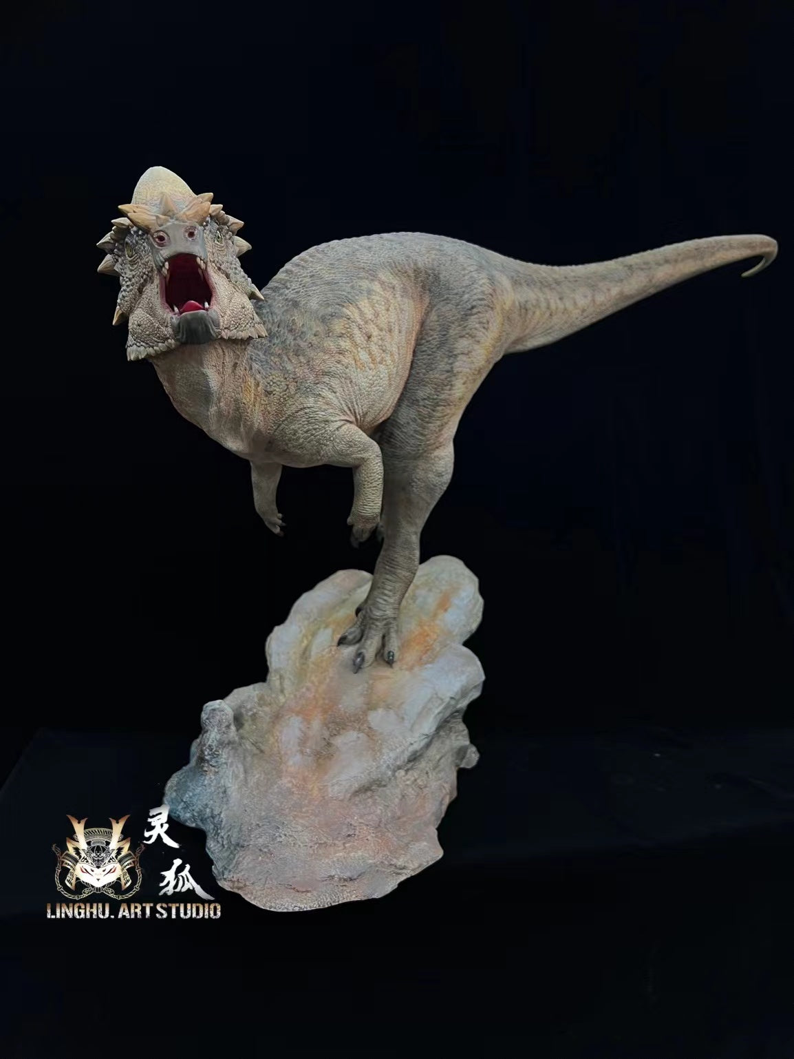 LINGHU ART STUDIO Stygimoloch Scene Model Final payment