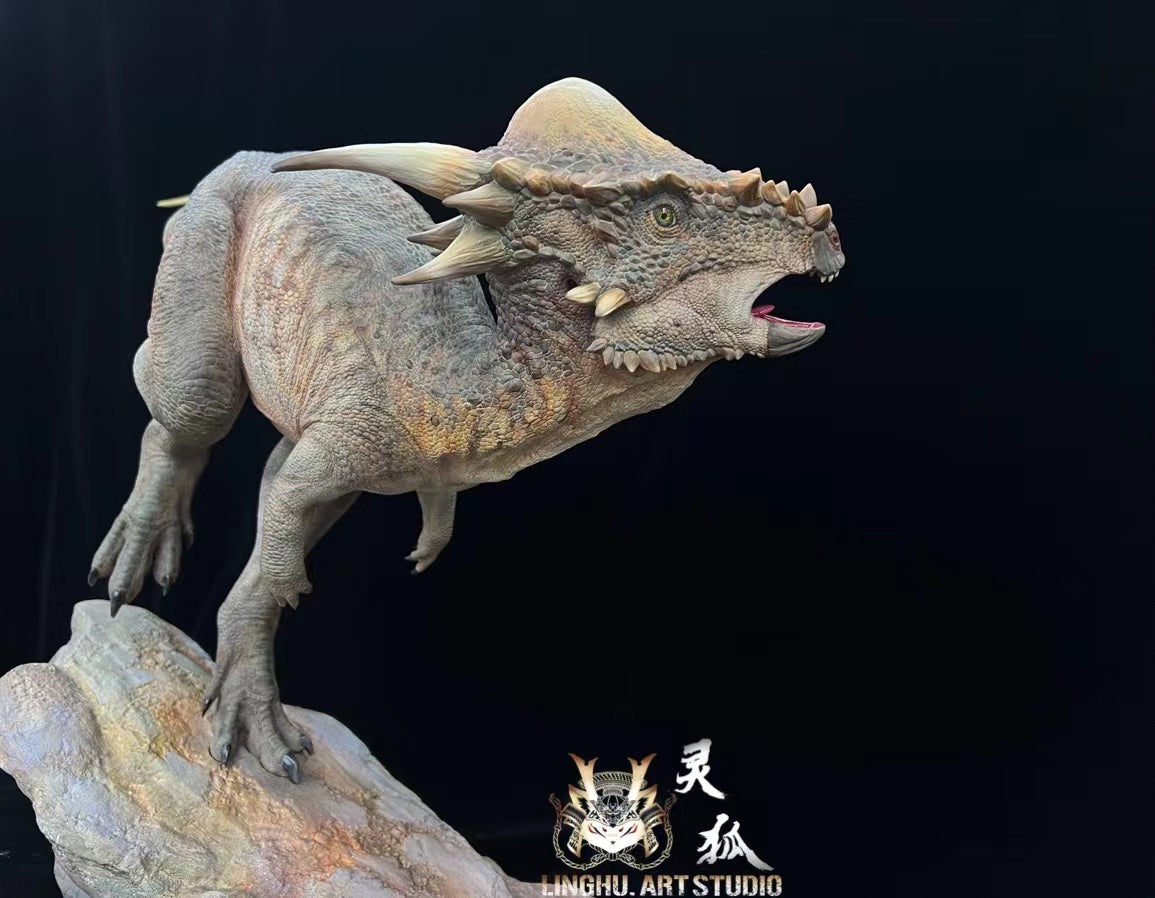 LINGHU ART STUDIO Stygimoloch Scene Model Final payment