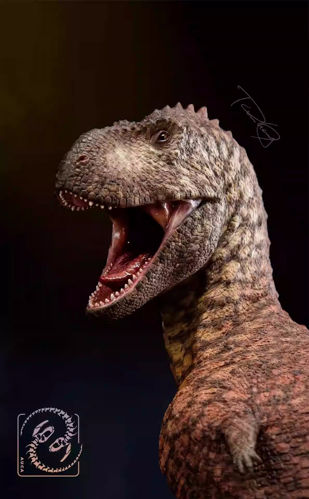 Tison Zhang 1/10 Scale Aucasaurus Pair VS Bajadasaurus Scene Model Kit