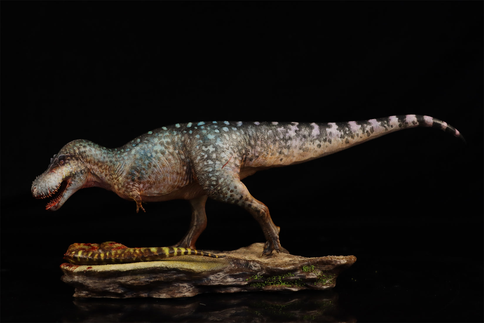 HOCHEN 1/35 Tarbosaurus Hunt Hadrosaurs Scene Model